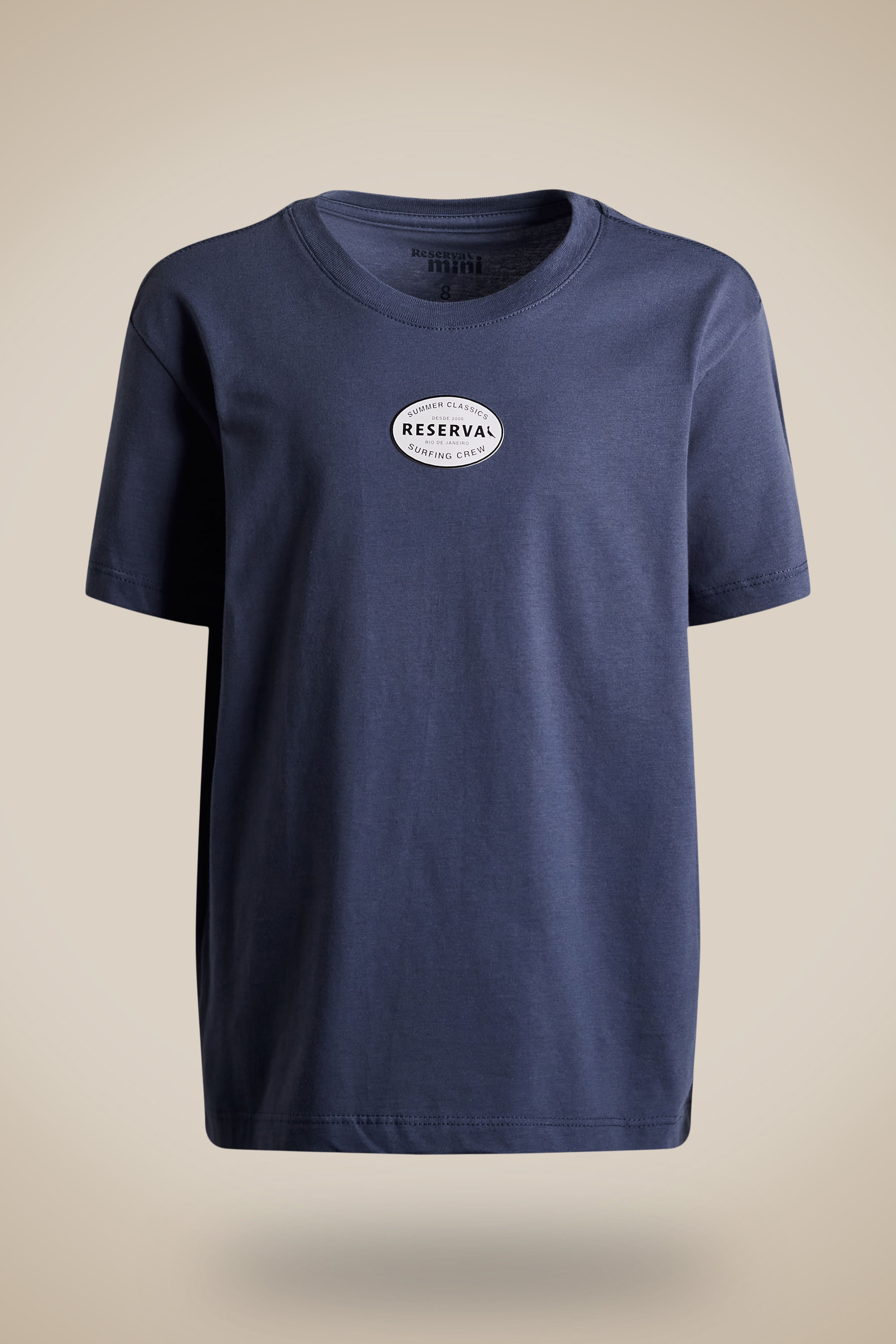 Camiseta Mini Estampa Surfing Crew