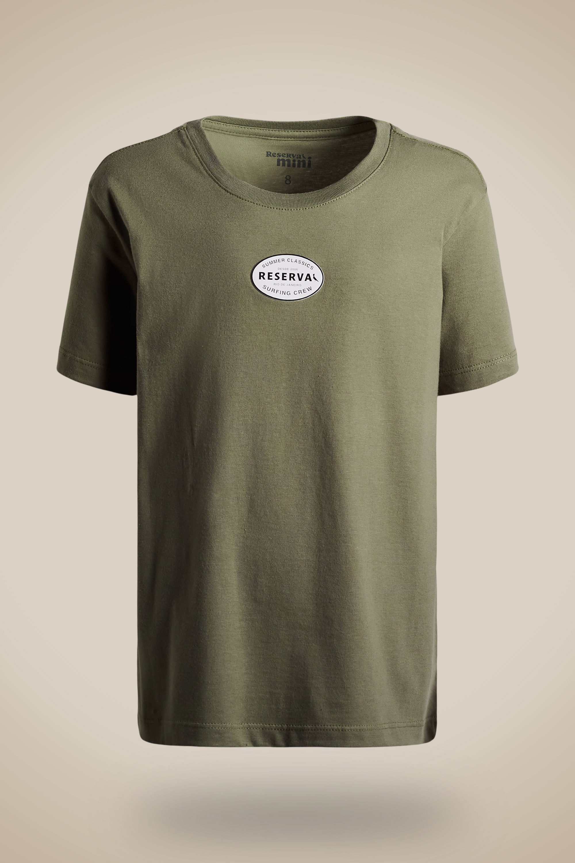 Camiseta Mini Estampa Surfing Crew