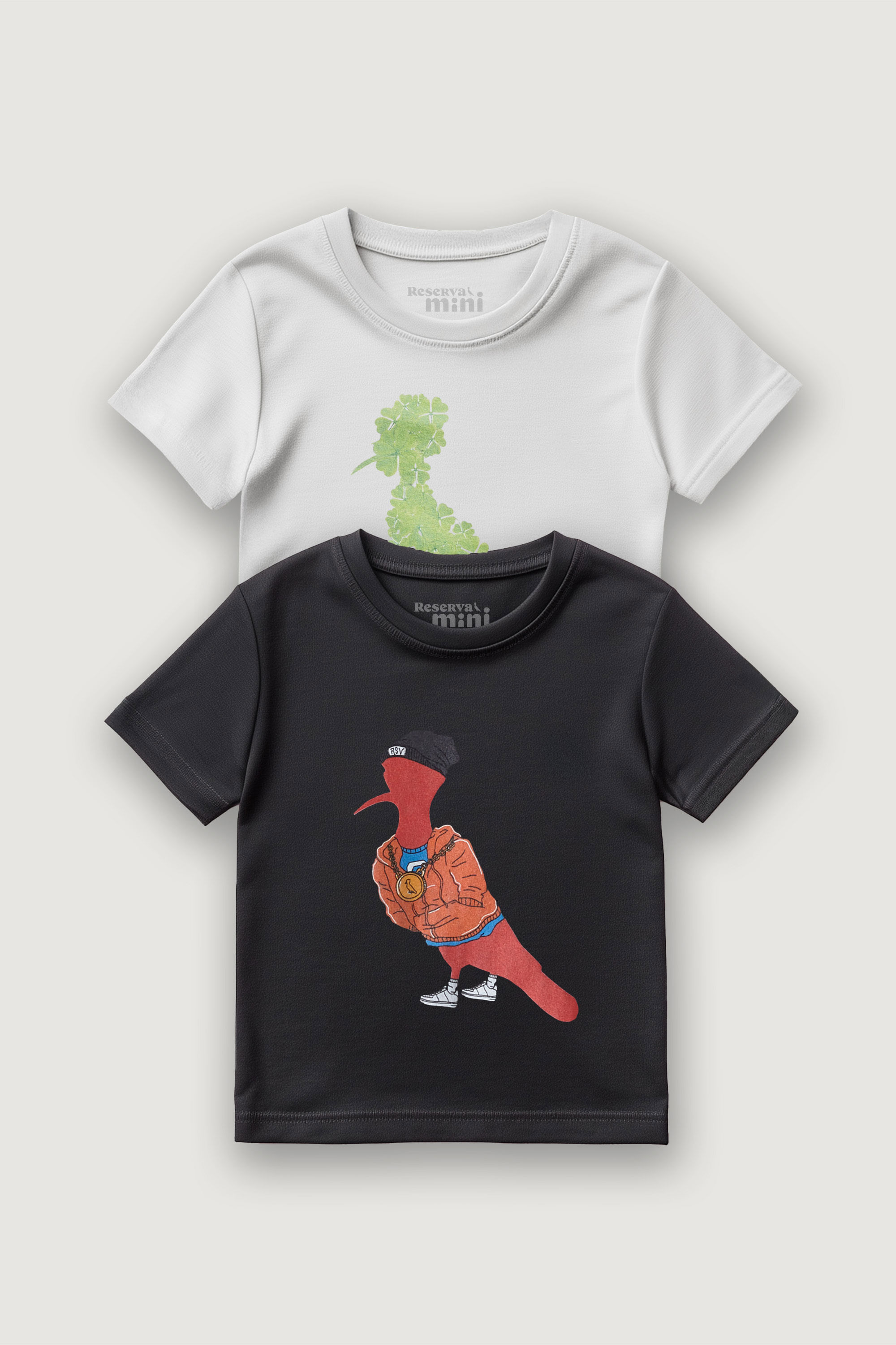Kit 2 Camisetas Sorte E Musica