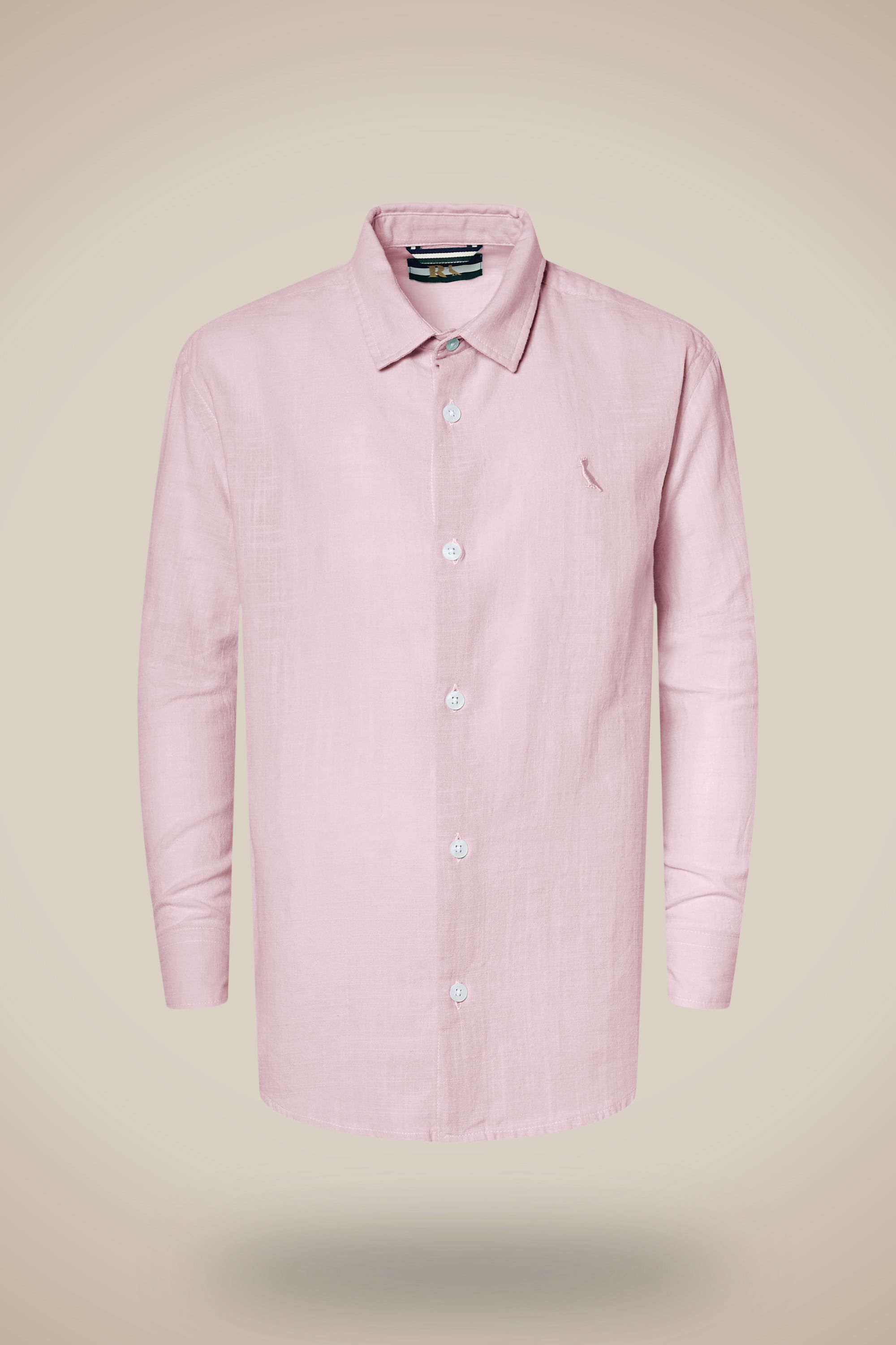 Camisa Mini Ml Unicolor