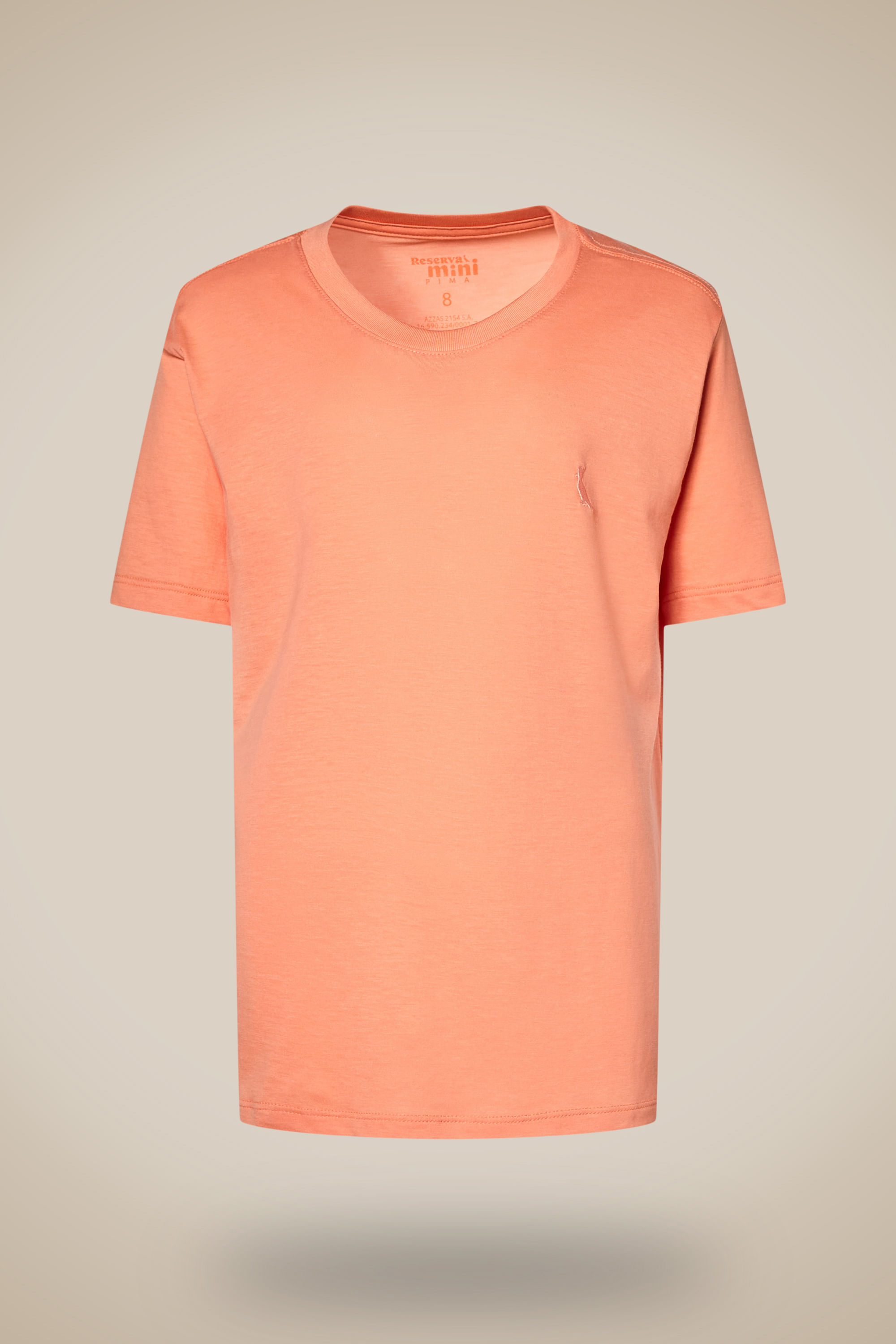 Camiseta Mini Basica Pima