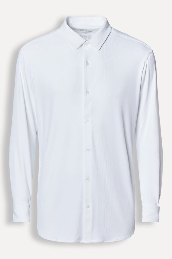 Camisa Ml Enxuto Malha Textech Branco - G