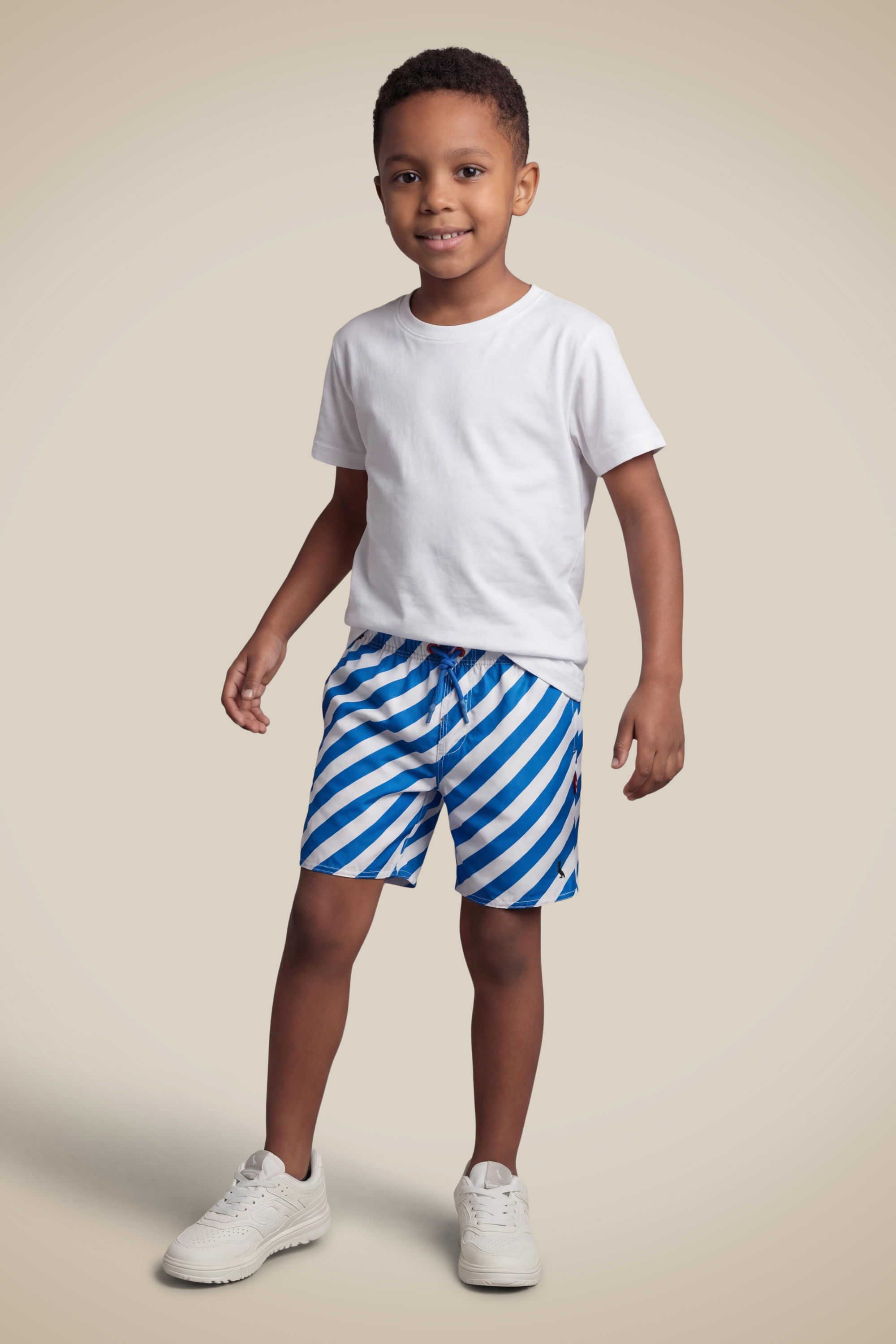 Short Mini Praia Listra Diagonal