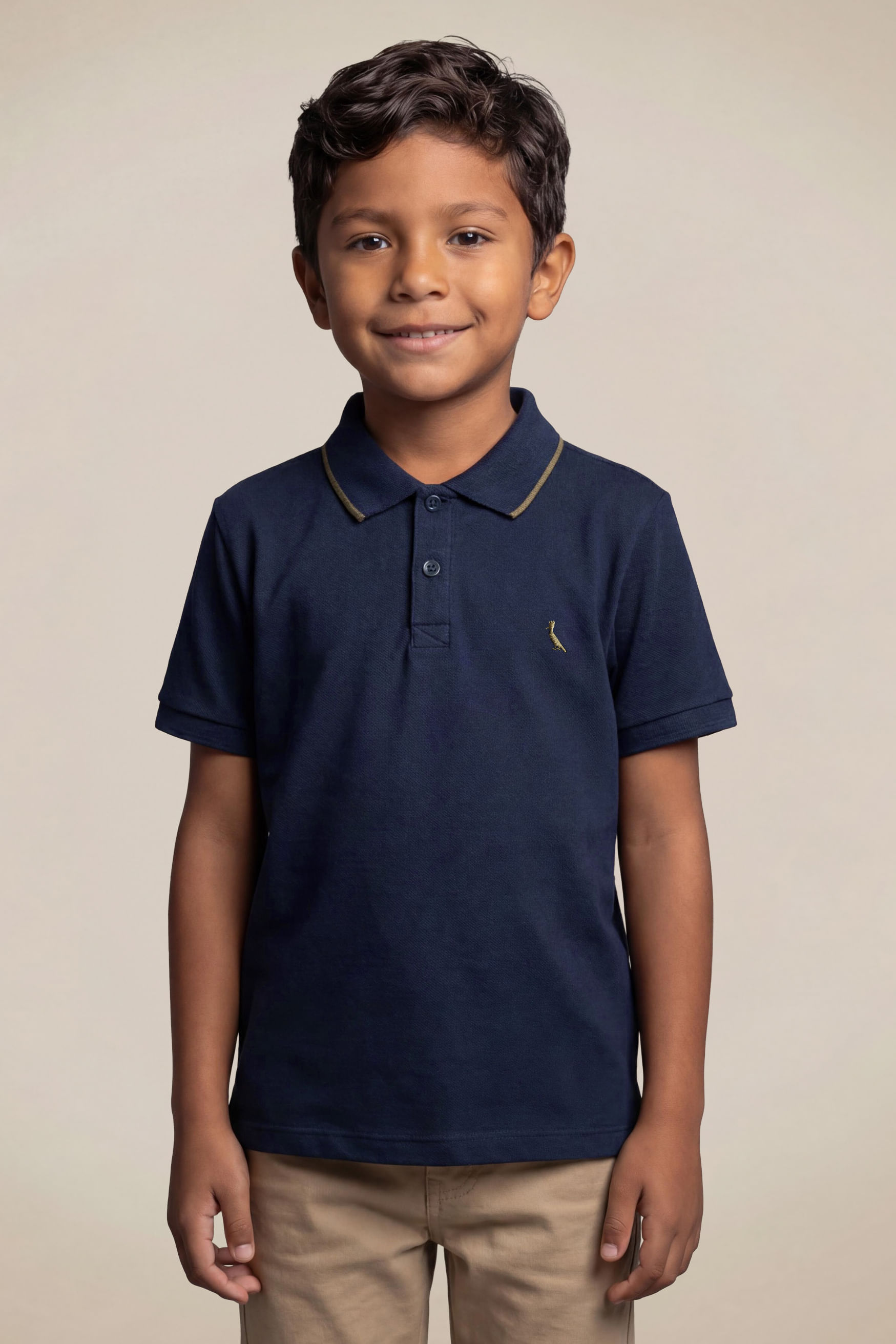 Polo Mini Piquet Friso