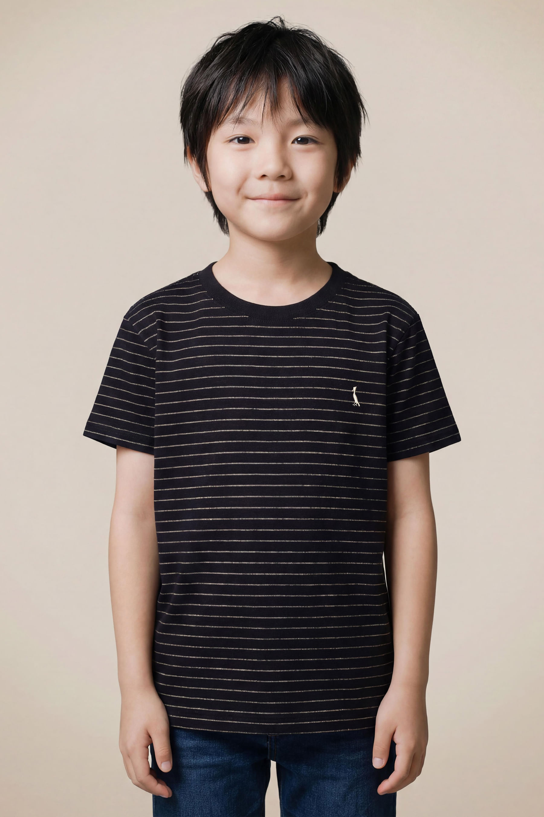 Camiseta Mc Mini Cotton Listra