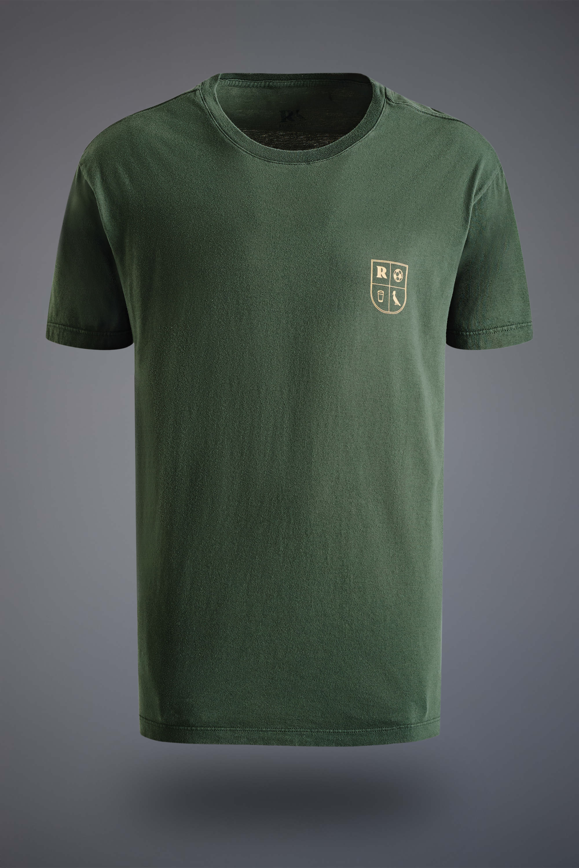 Camiseta Estampada Escudo Futebol