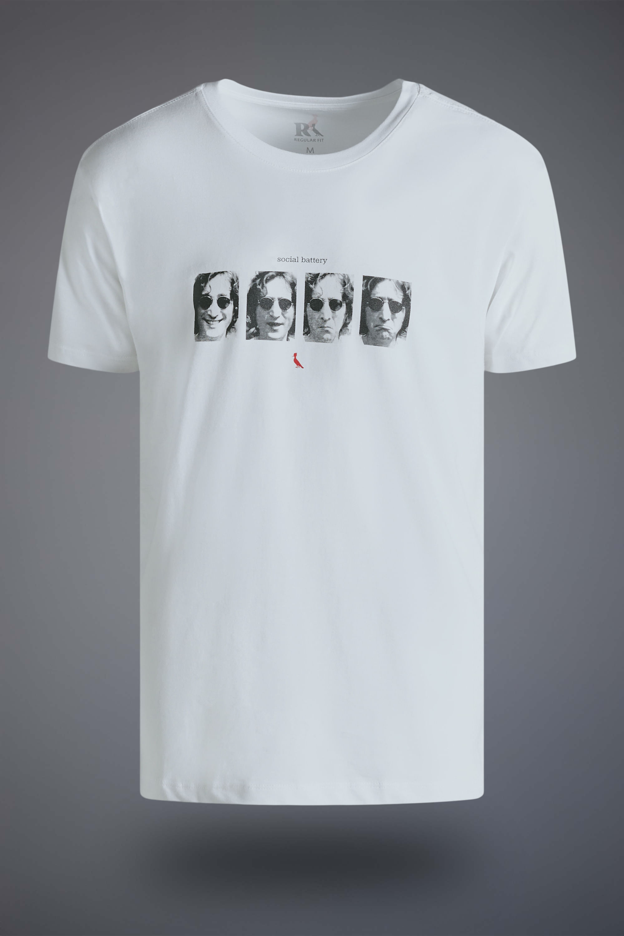 Camiseta Estampada Social Battery