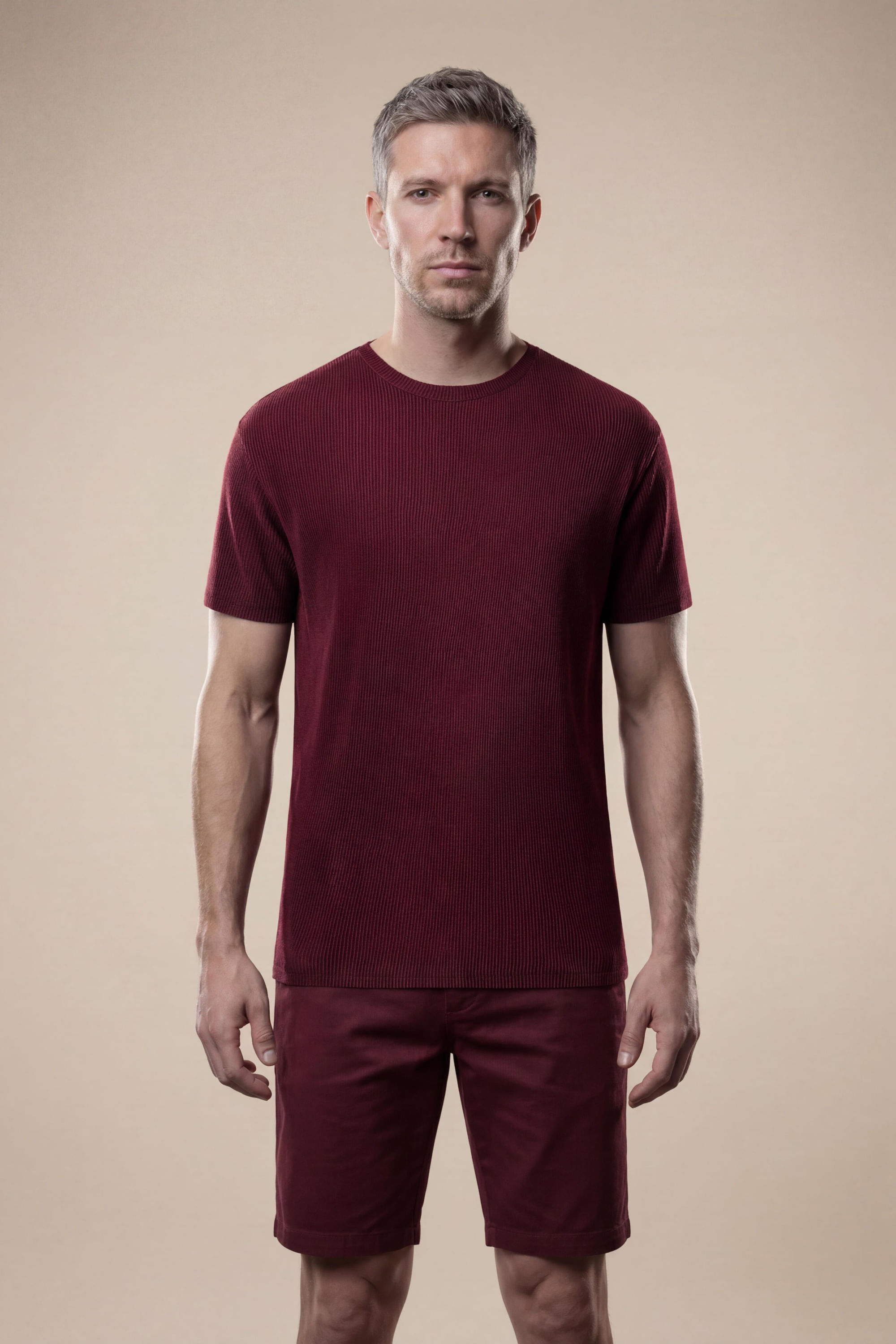 Camiseta Regular Waffle