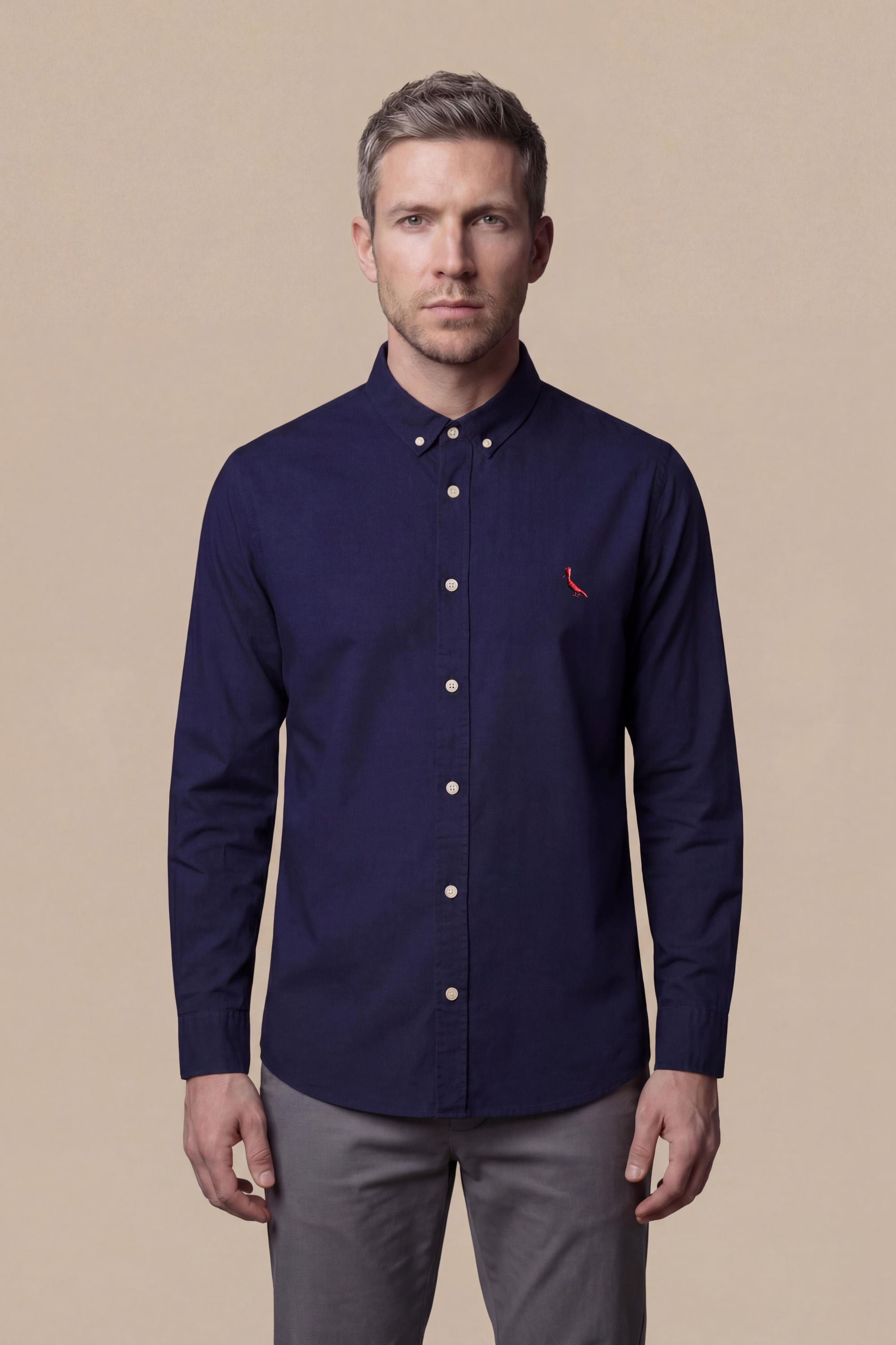 Camisa Ml Chino Tinturada