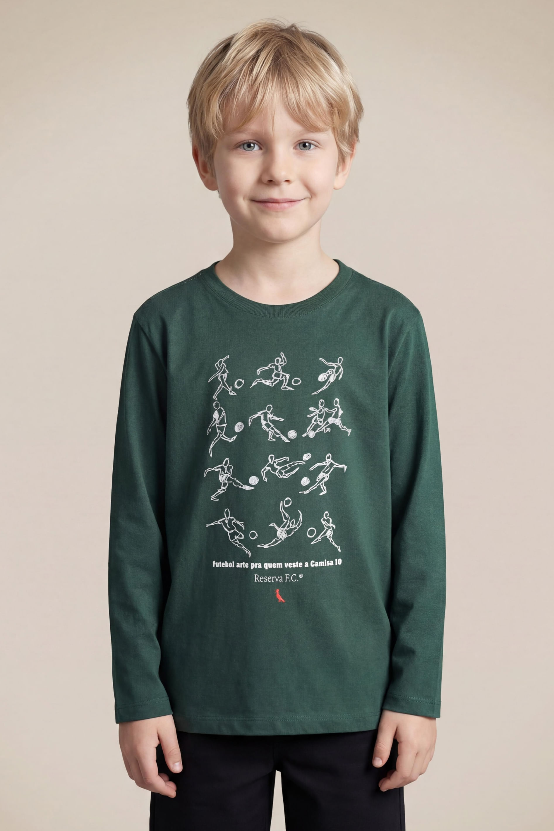 Camiseta Mini Ml Est Ole