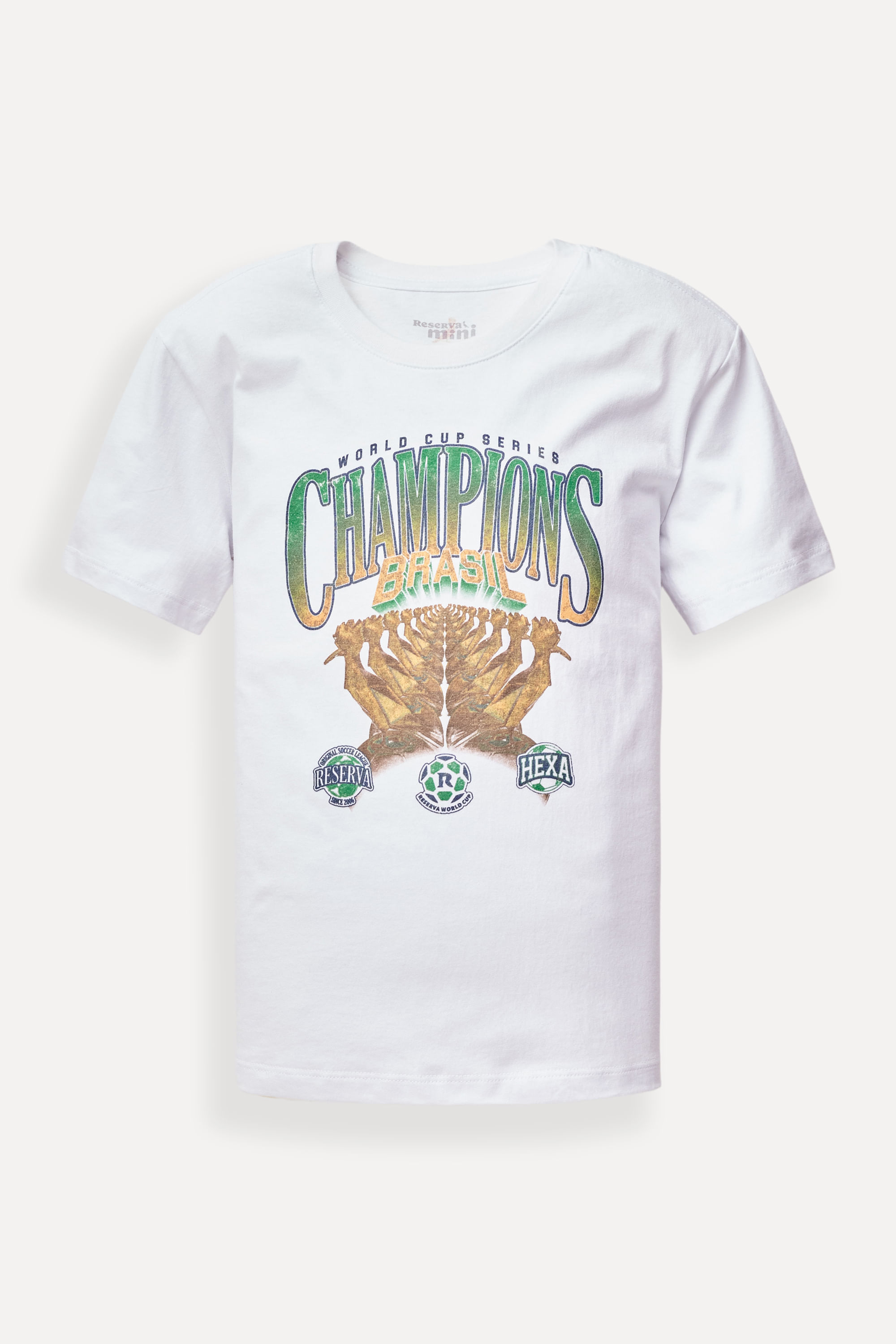 Camiseta Estampada Mini Champions