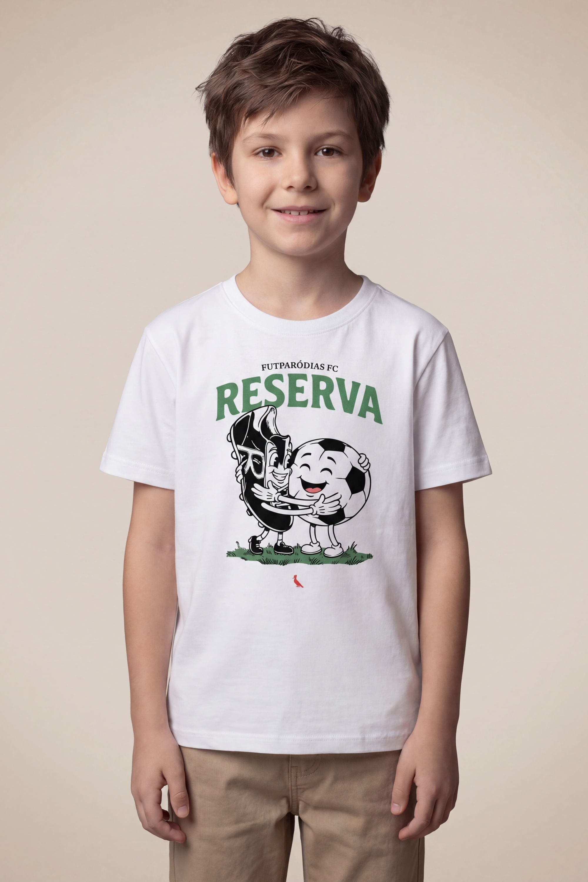 Camiseta Mini Est Abraco Futparodias Rsv