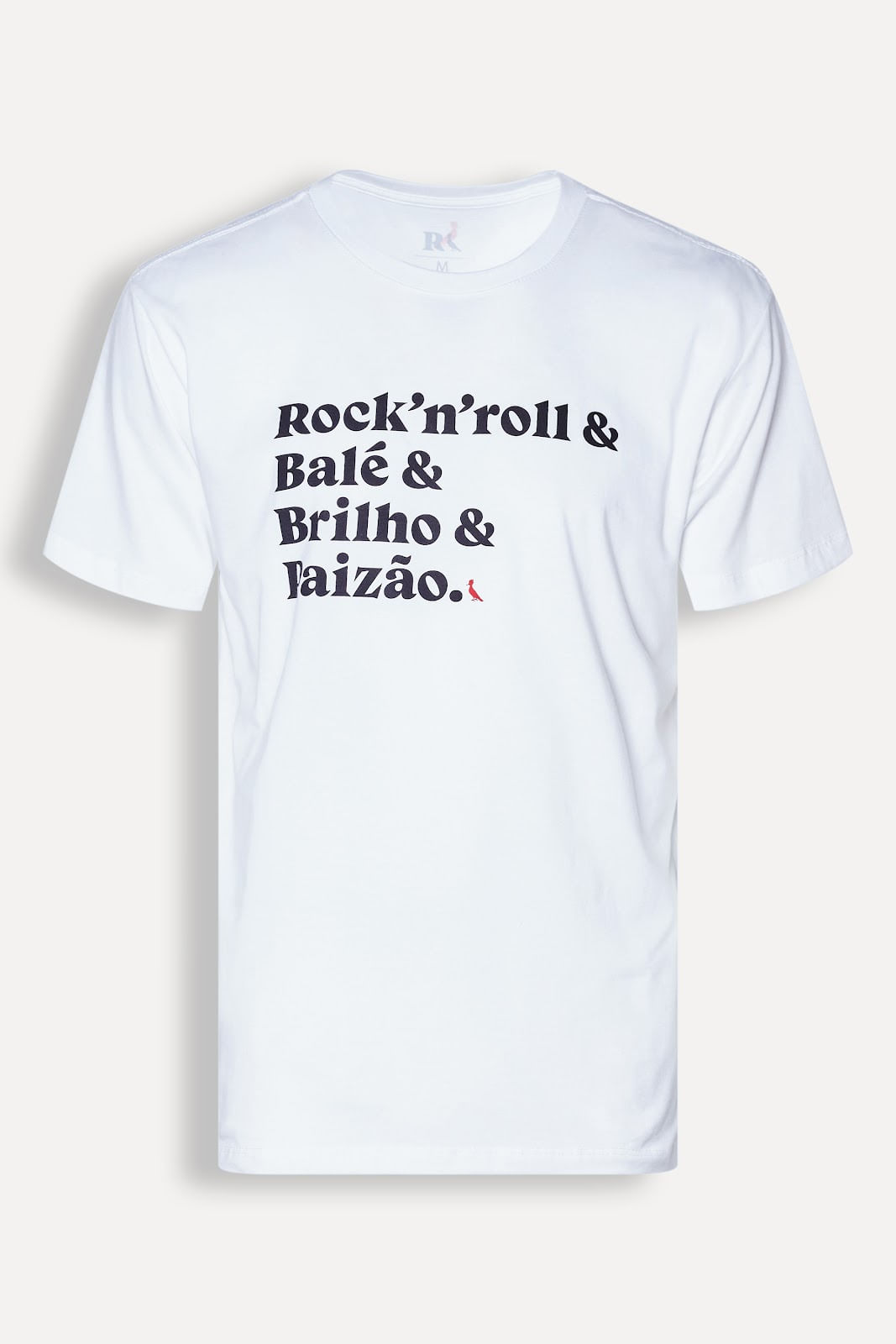 Camiseta Estampa Rock & Bale & Brilho