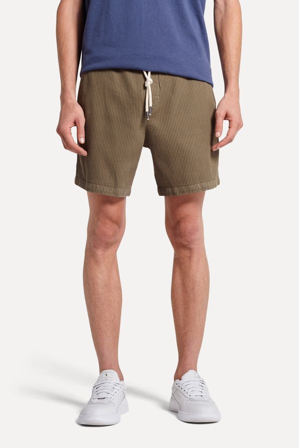 Short Cotele Color Militar - P