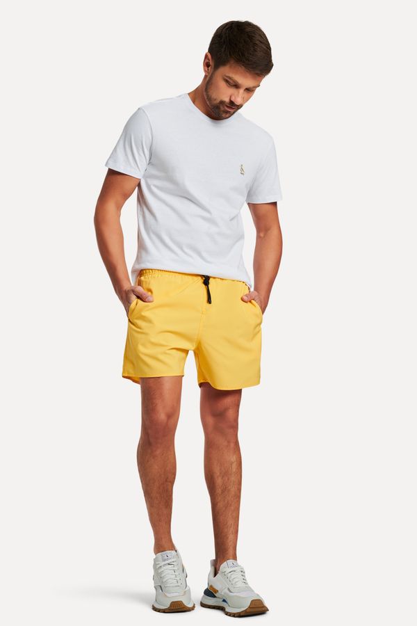 Short Praia Amarelo Claro - M
