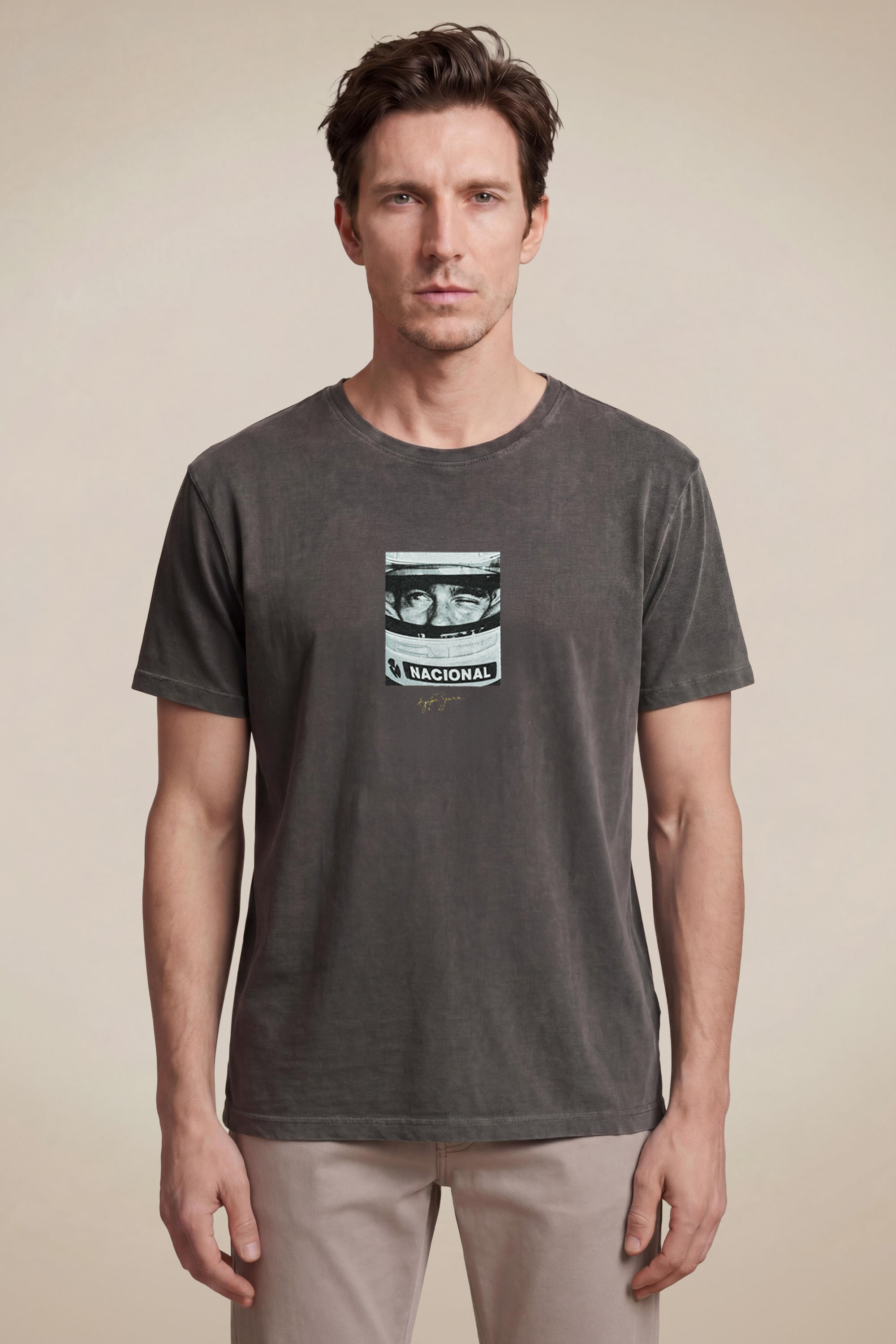 Camiseta Est Senna Nacional
