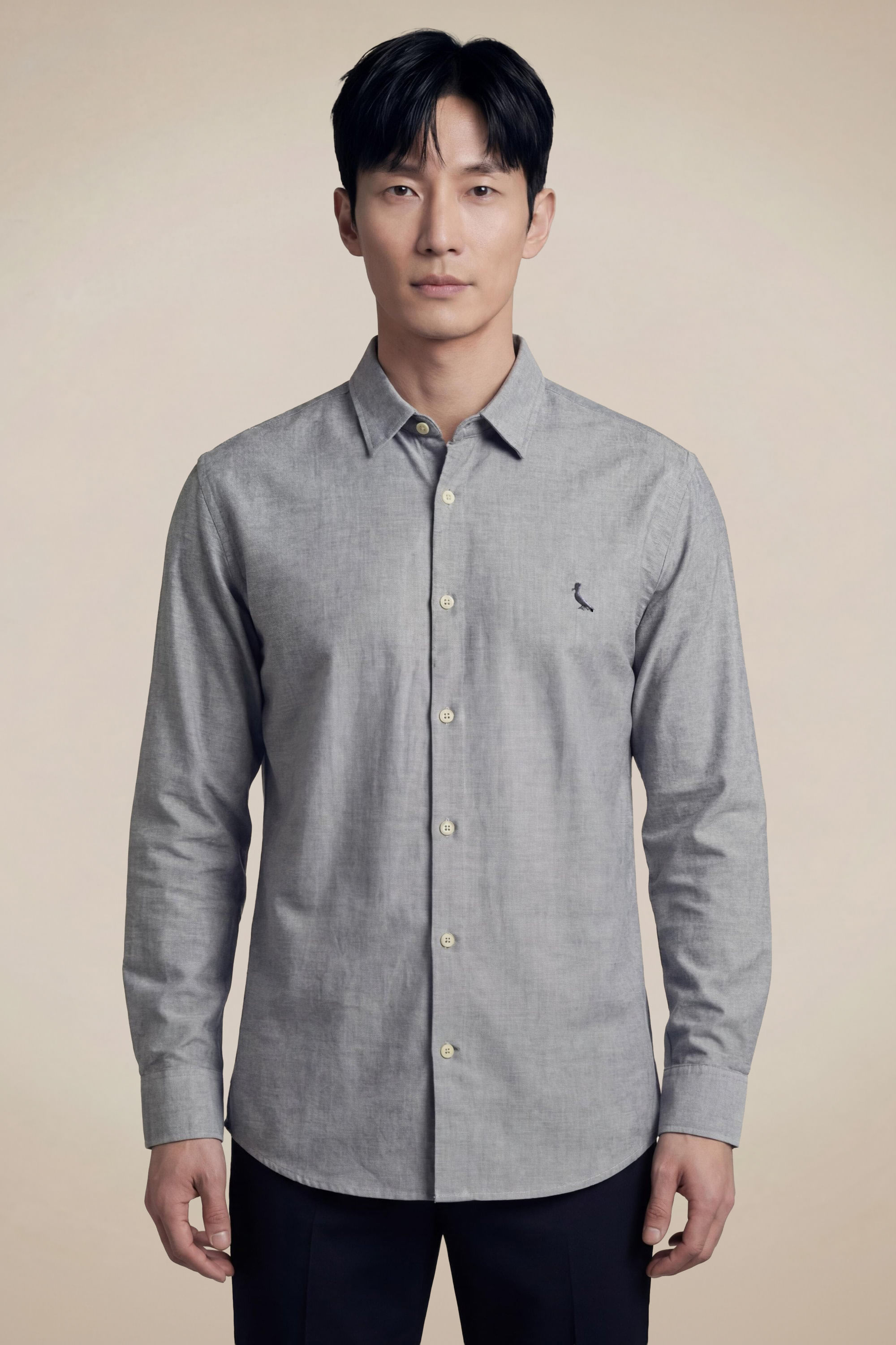 Camisa Ml Oxford Premium