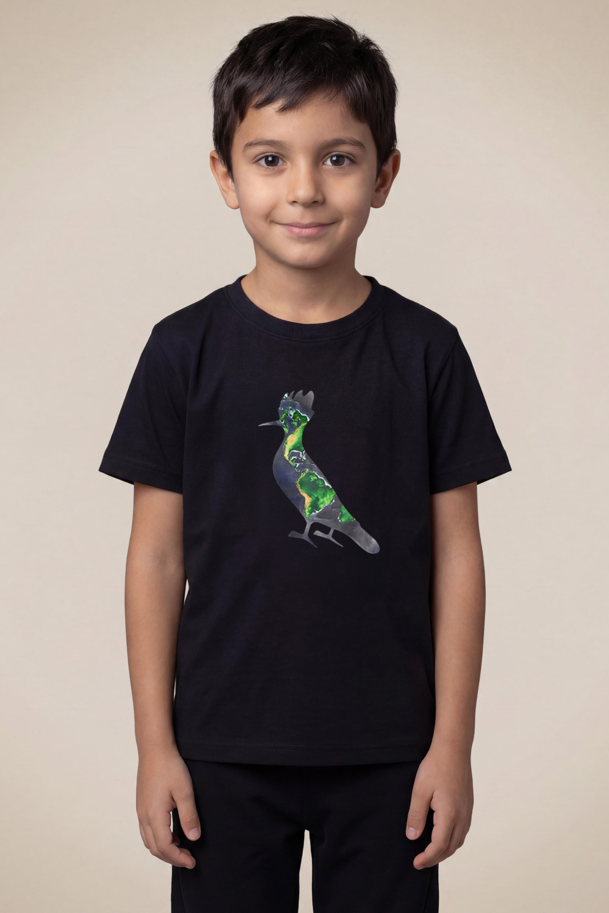 Camiseta Mini Est Pica Pau Planeta Terra