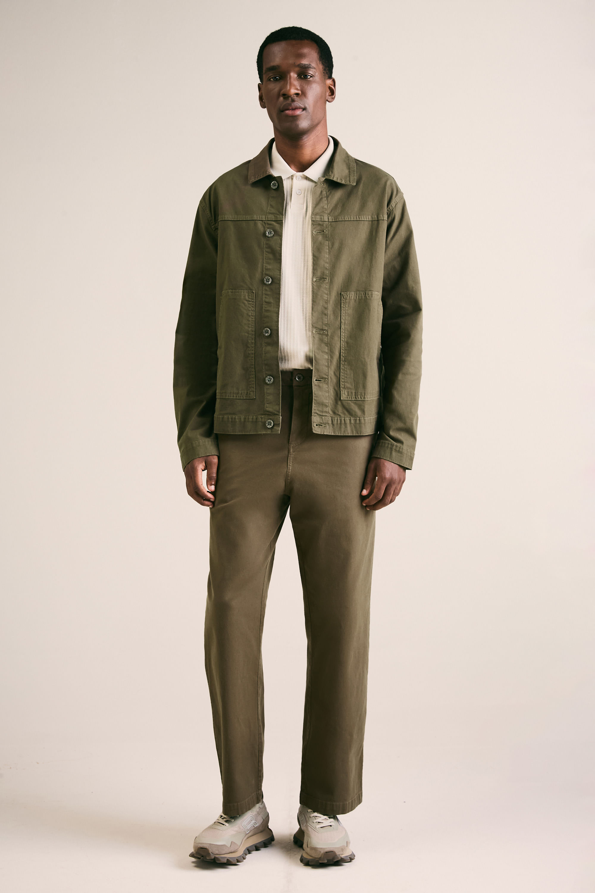 Calca Casual Chino Classic - Verde Musgo - 42