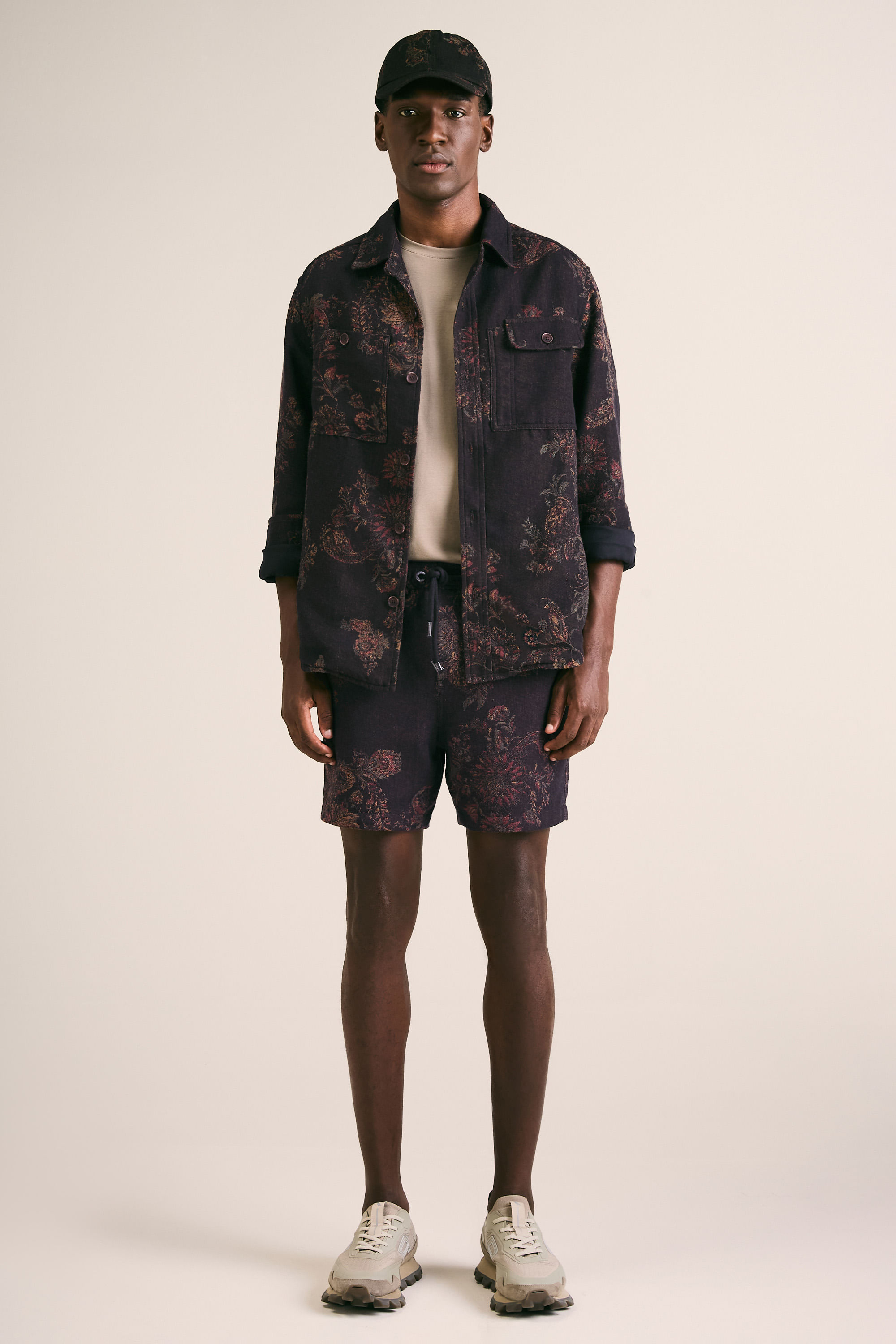 Short Elastico Jacquard Paisley Amsterda