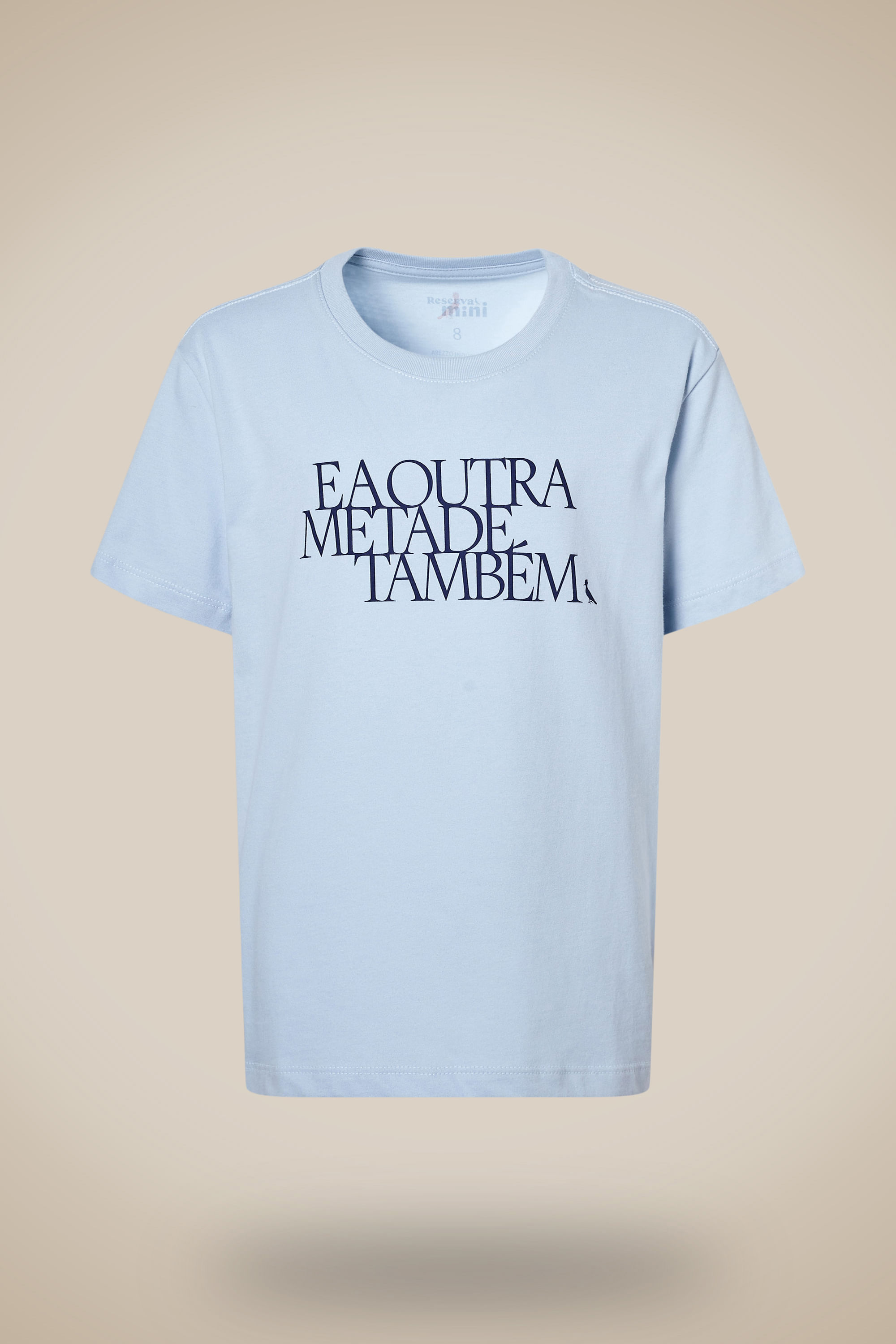Camiseta Malha Reserva Mini Metade Amor