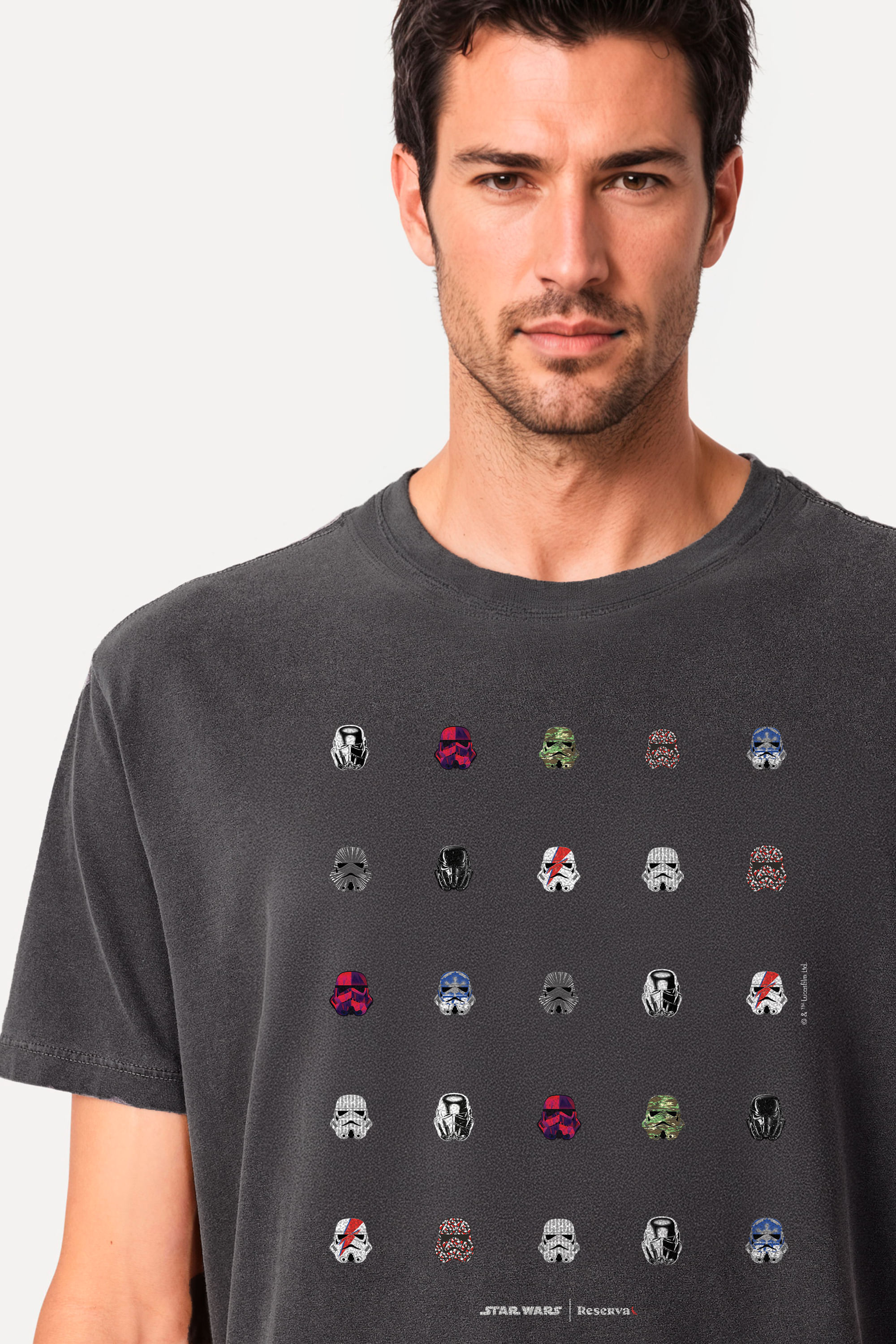 Camiseta Est Stormtrooper Remix