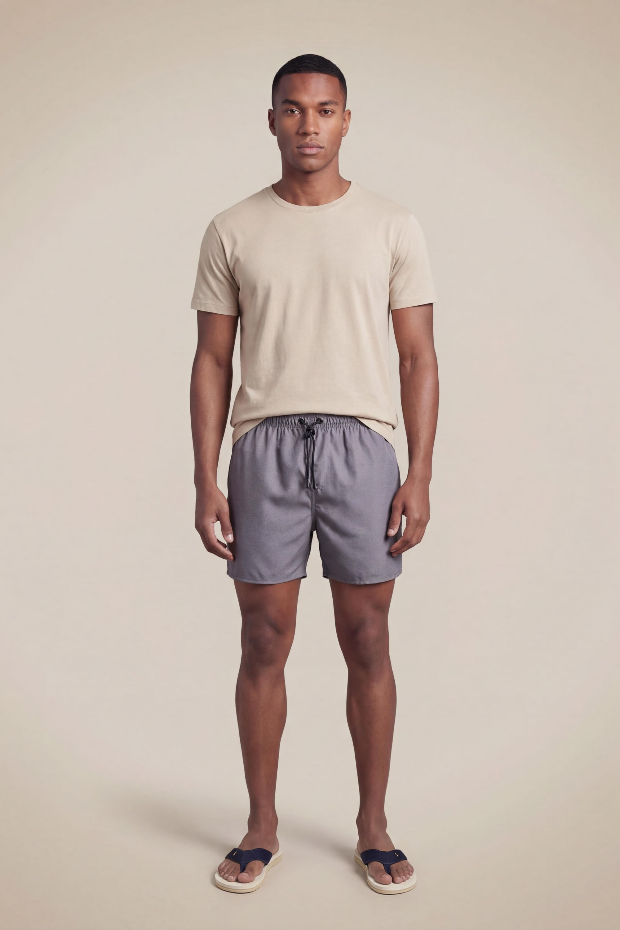 Short Praia Textura Heritage