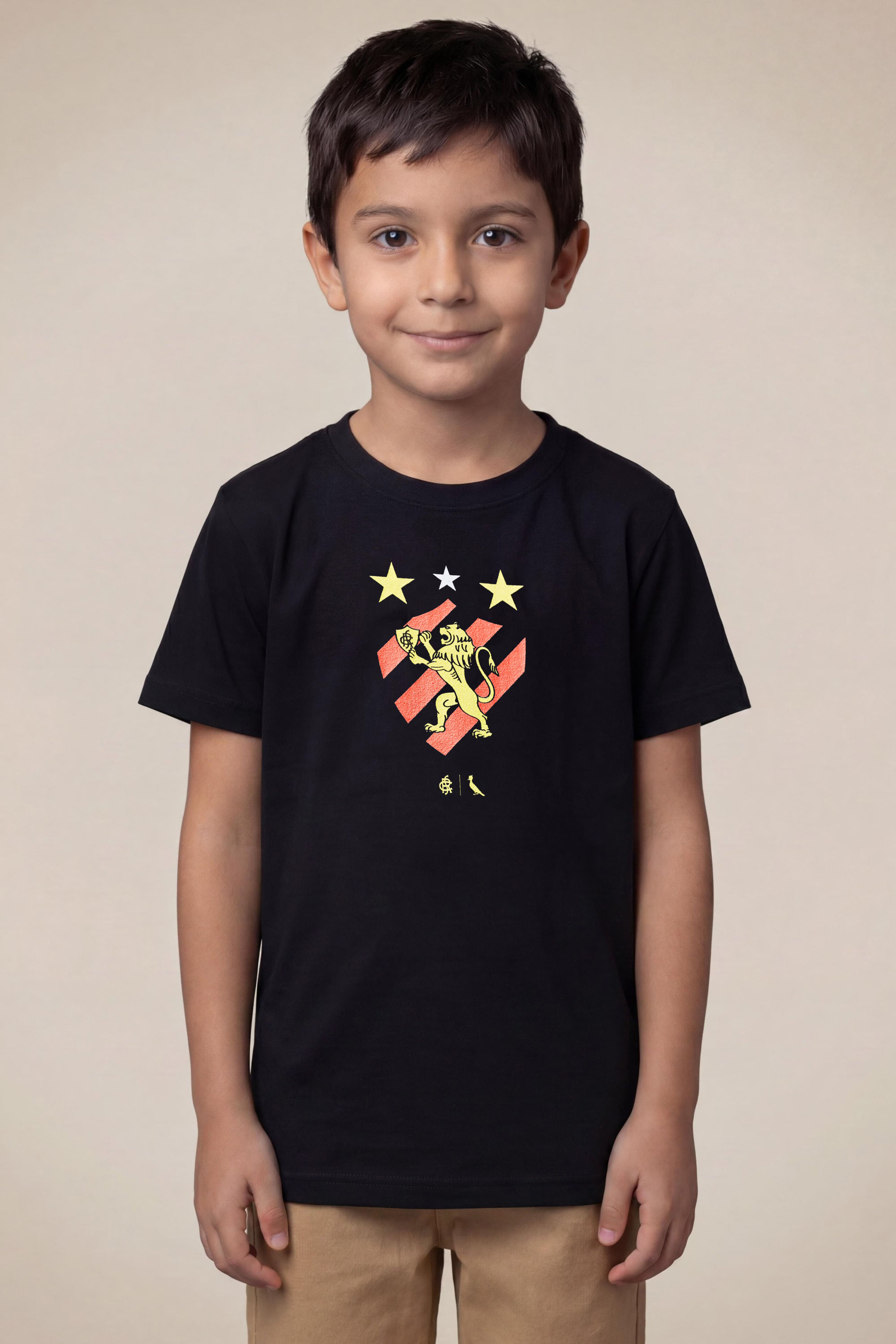 Camiseta Mini Est Leao Da Ilha Sport