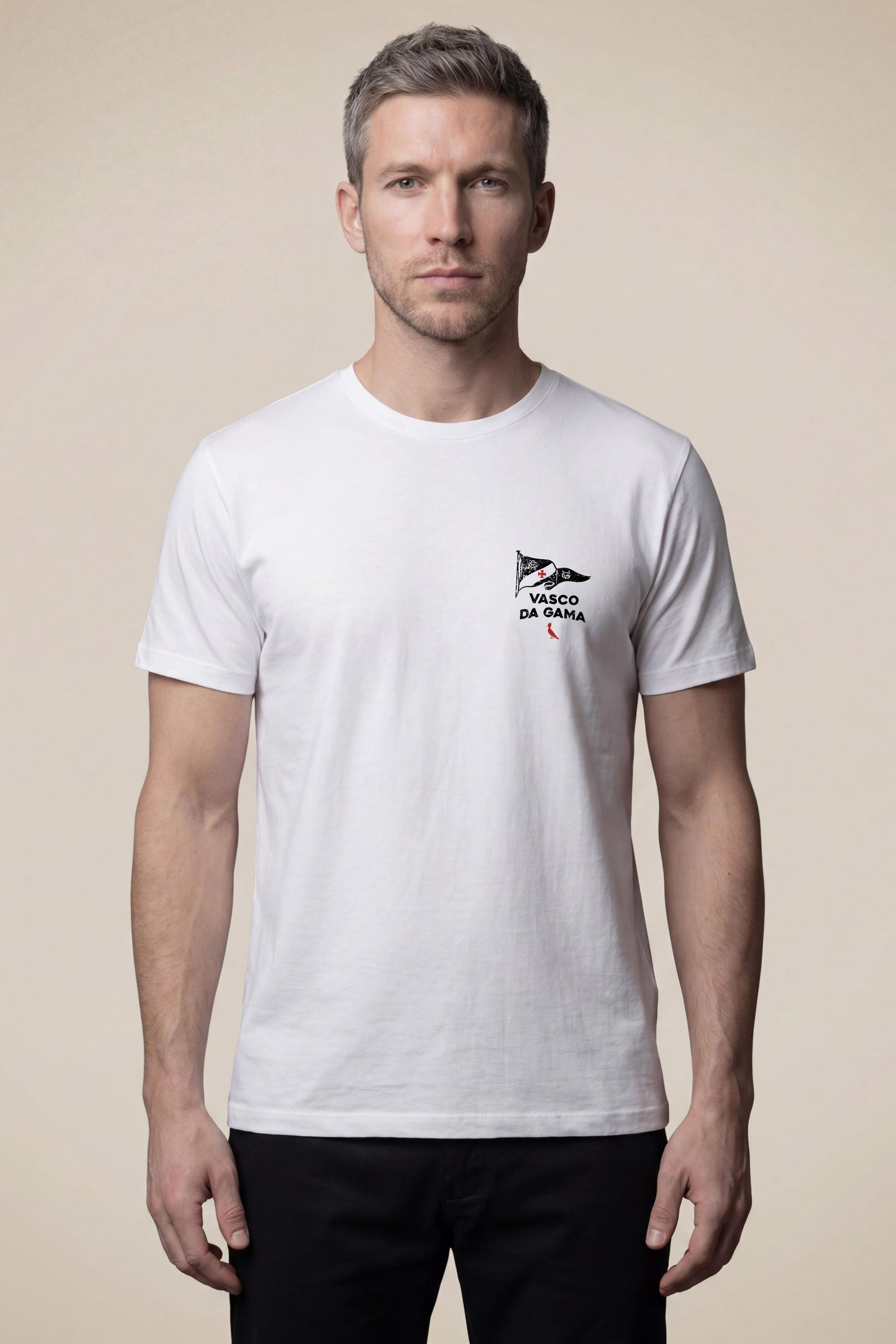 Camiseta Estampada Bandeira Vasco