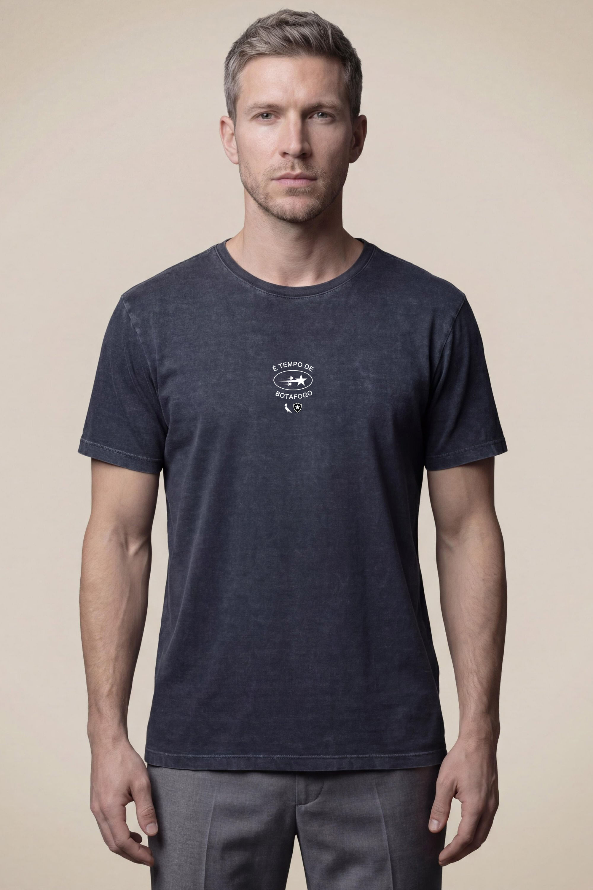Camiseta Estampada E Tempo De Botafogo
