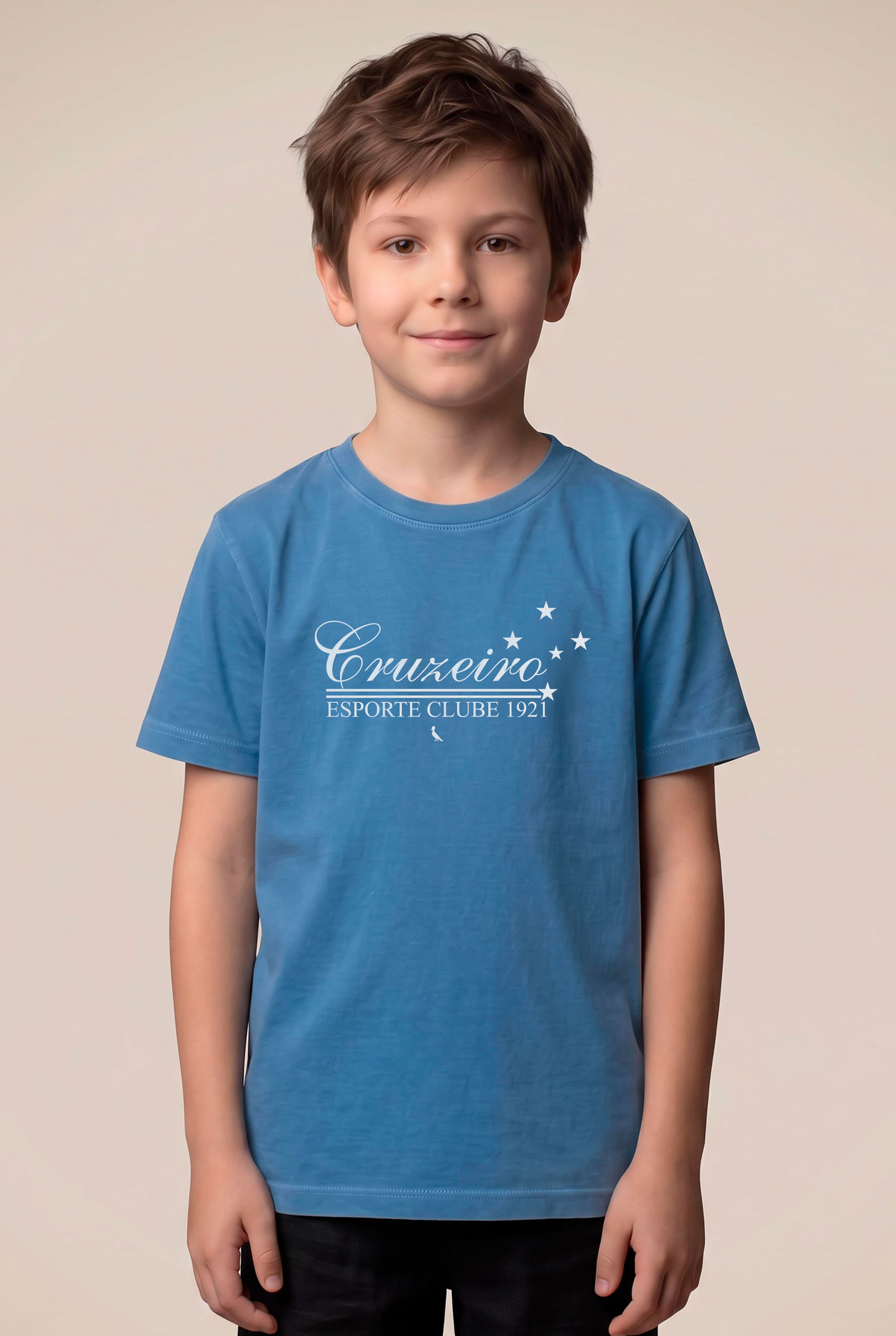 Camiseta Mini Estampada Cruzeiro 1921