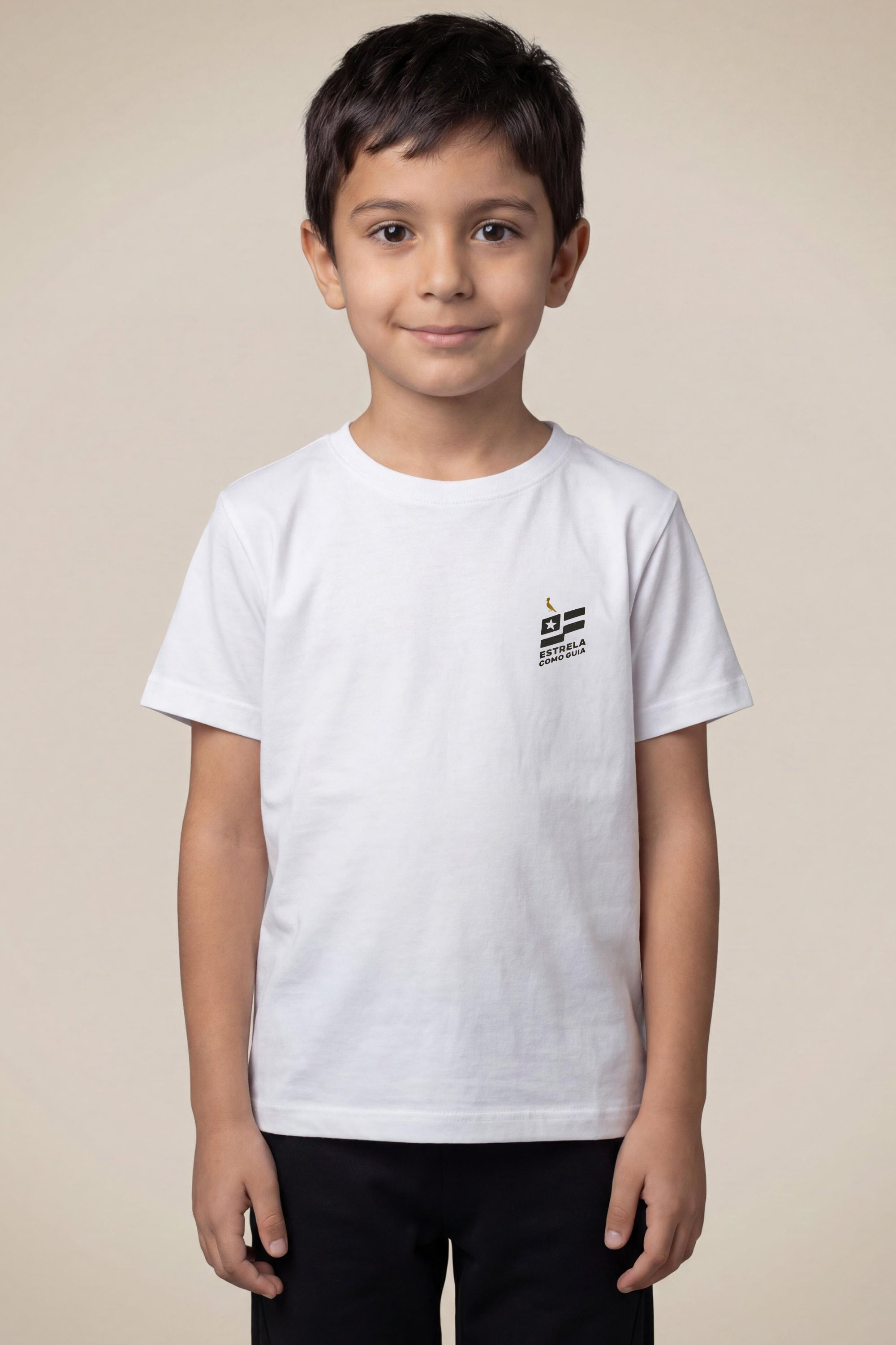 Camiseta Mini Est Estrela Como Guia