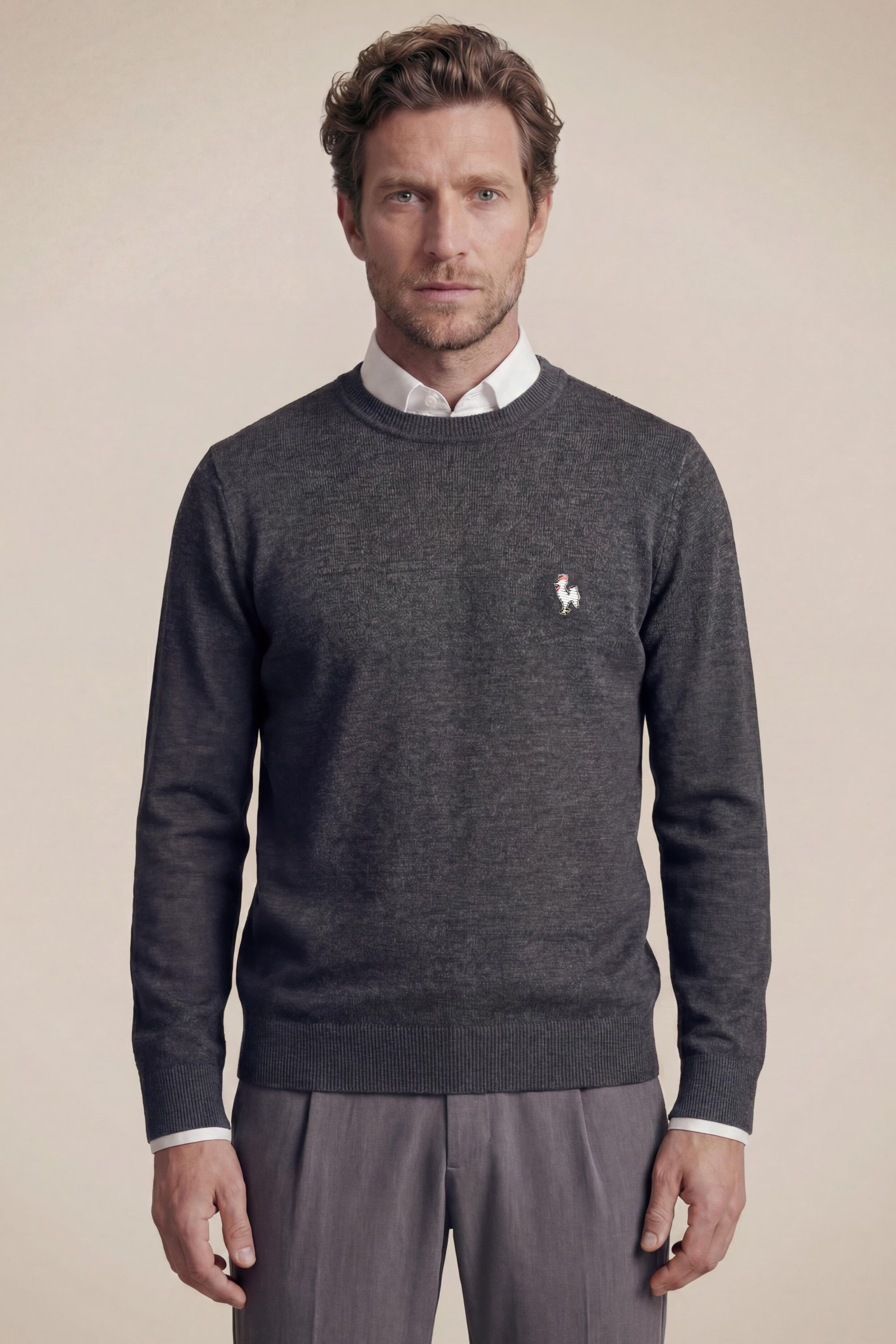 Tricot Gola Careca Galo
