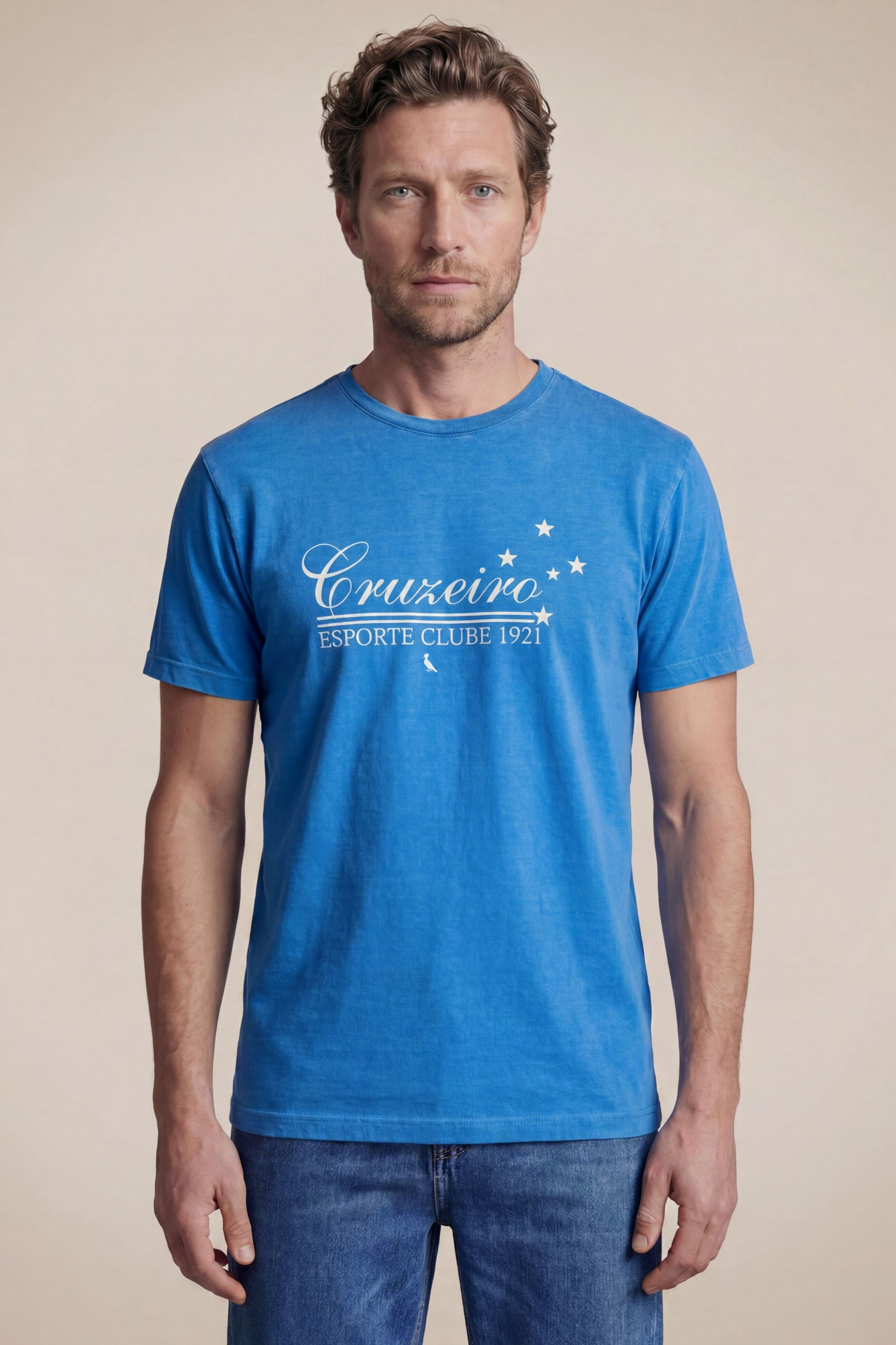 Camiseta Estampada Cruzeiro 1921