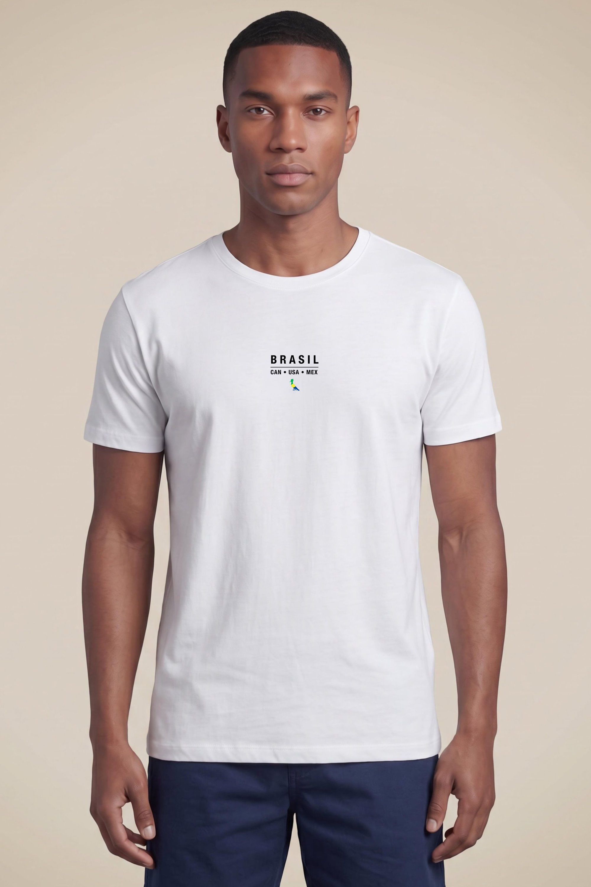 Camiseta Estampada Brasil 2026