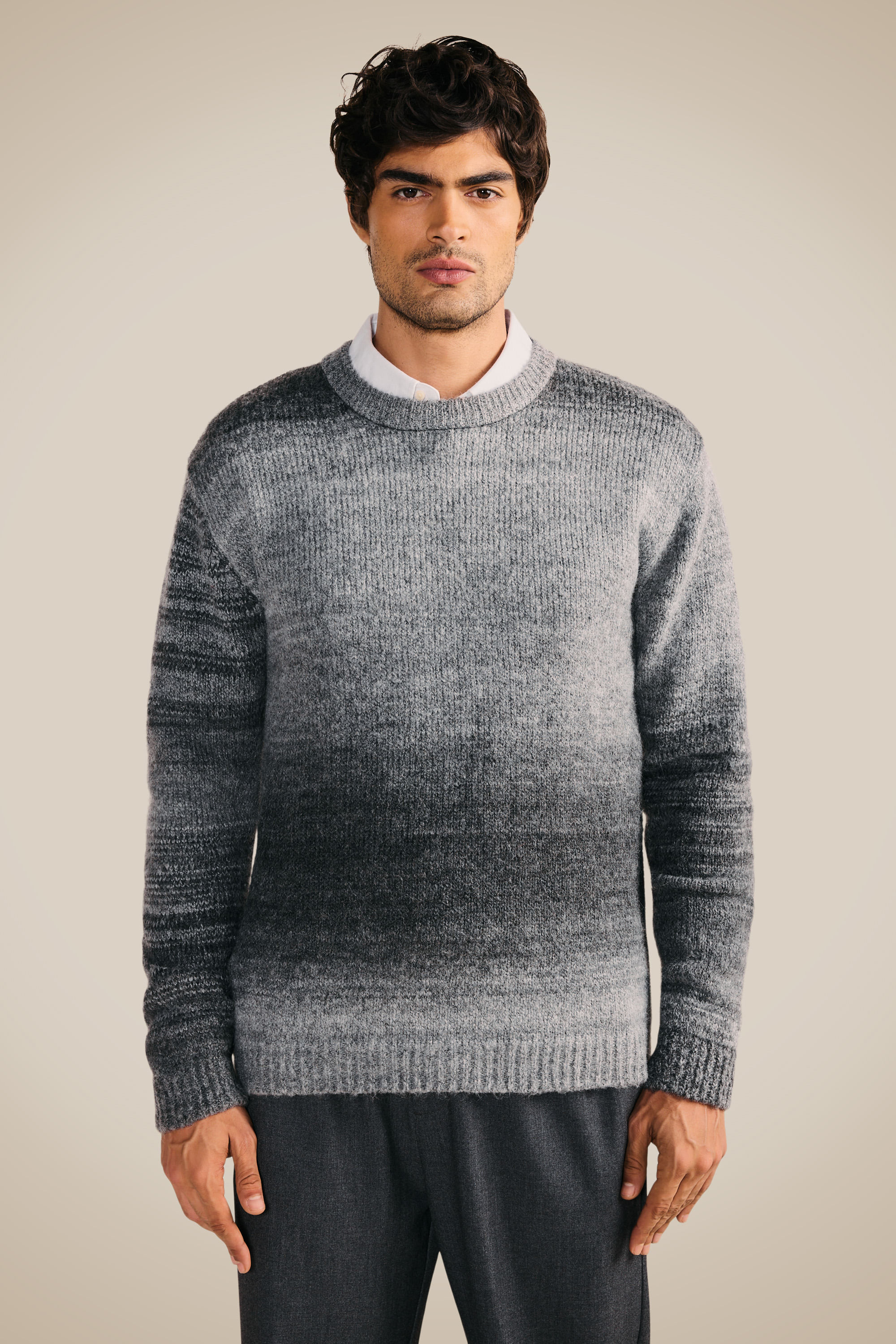 Tricot Careca Degrade All Grey