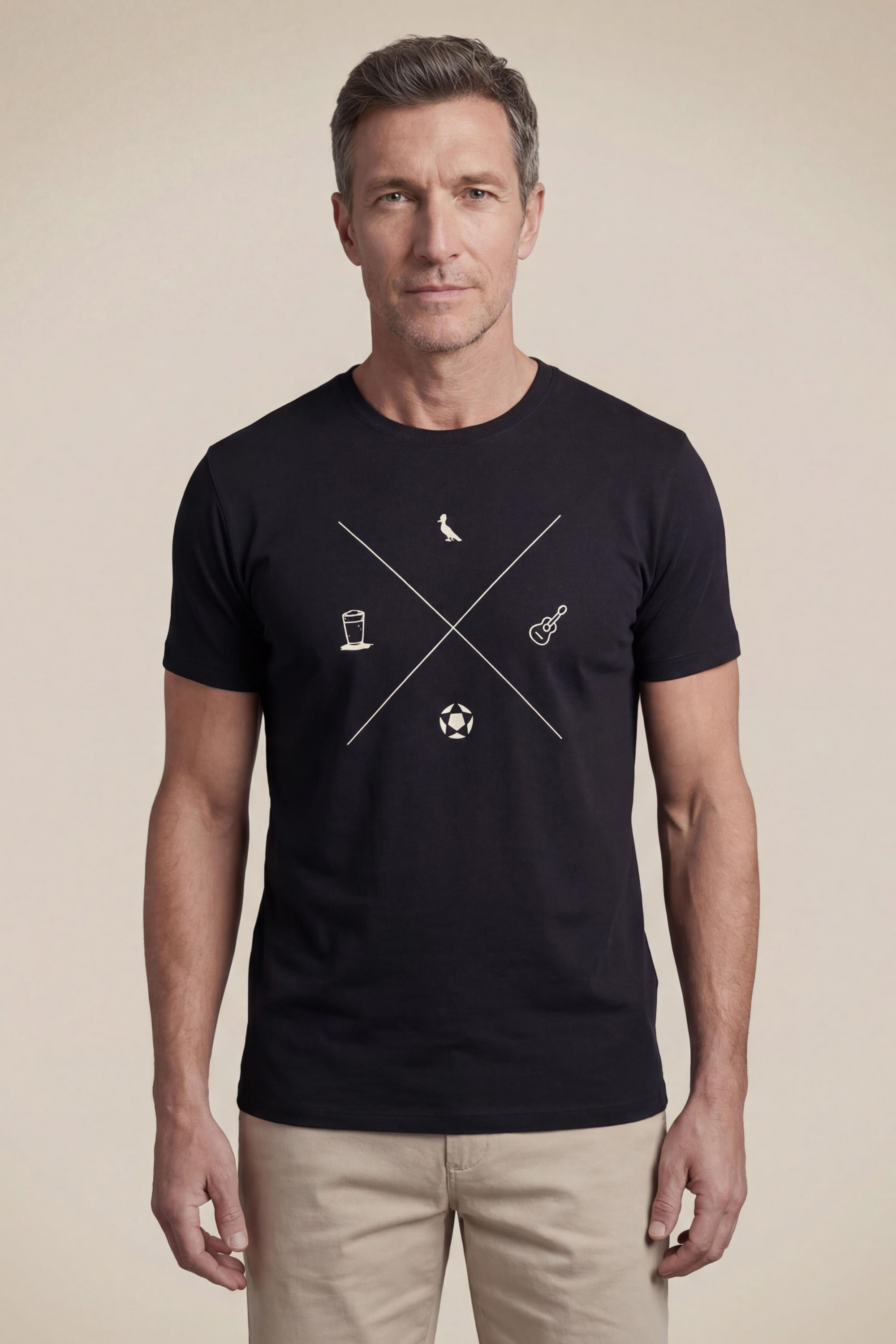 Camiseta Estampada Icones