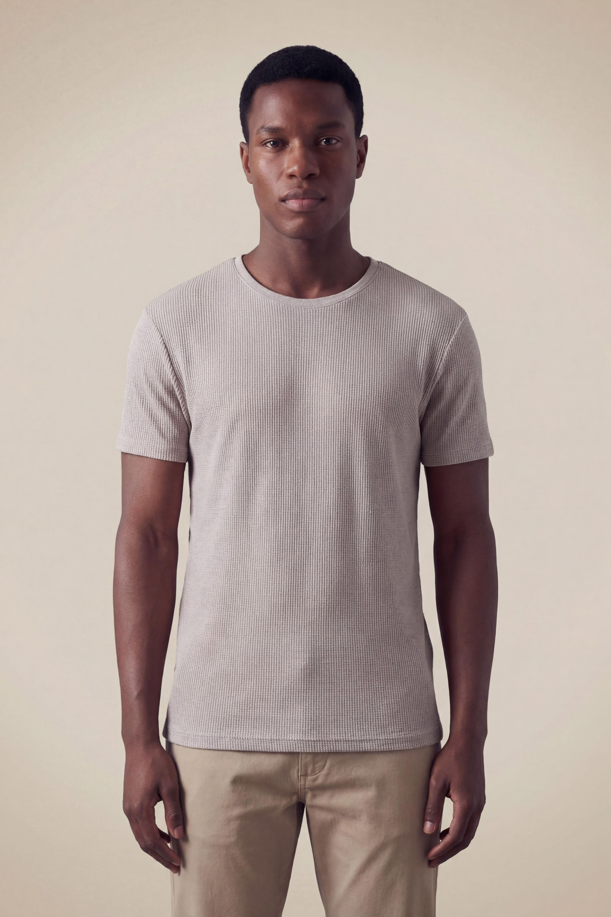 Camiseta Wafle Linho