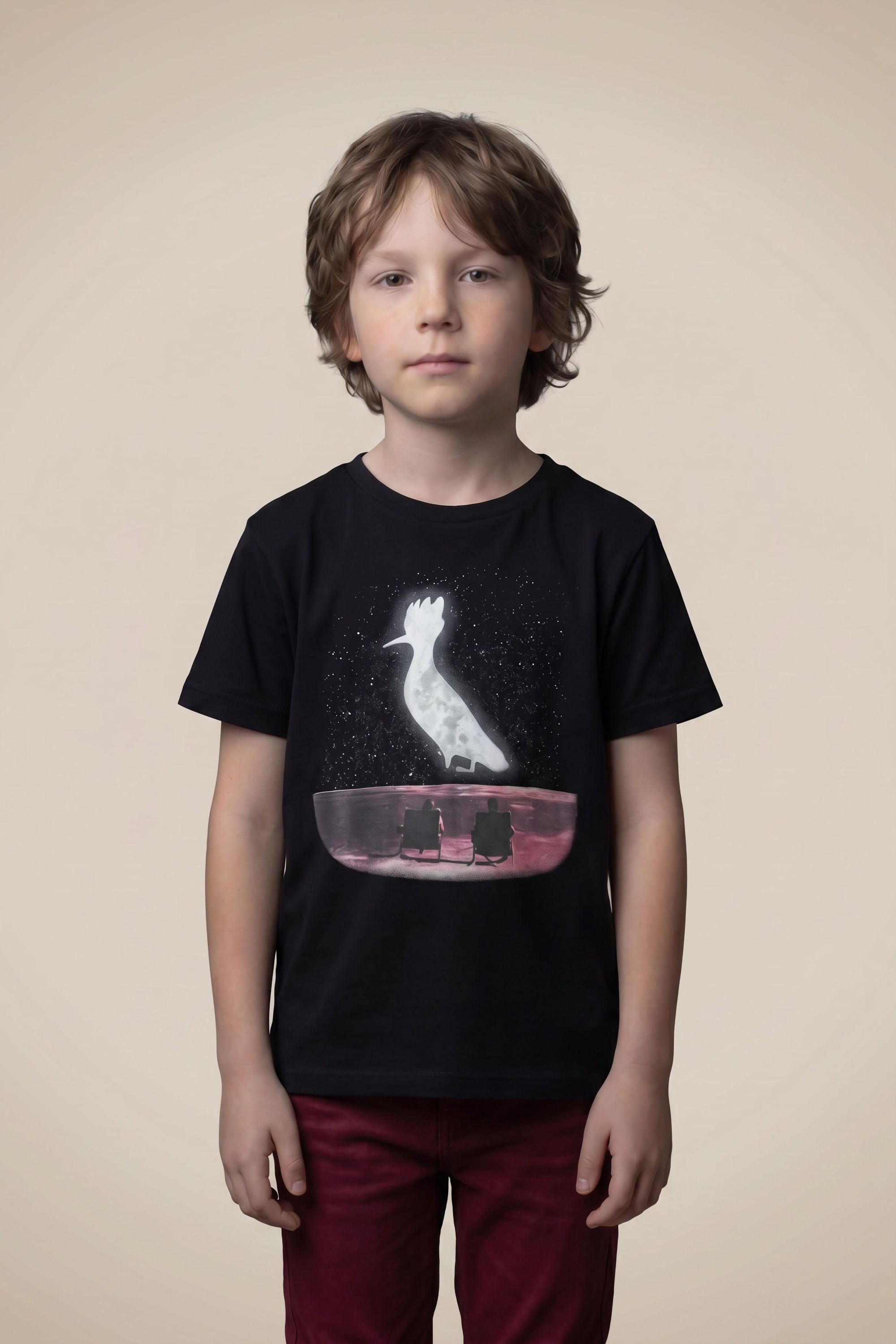 Camiseta Mini Est Pica Pau Espaco