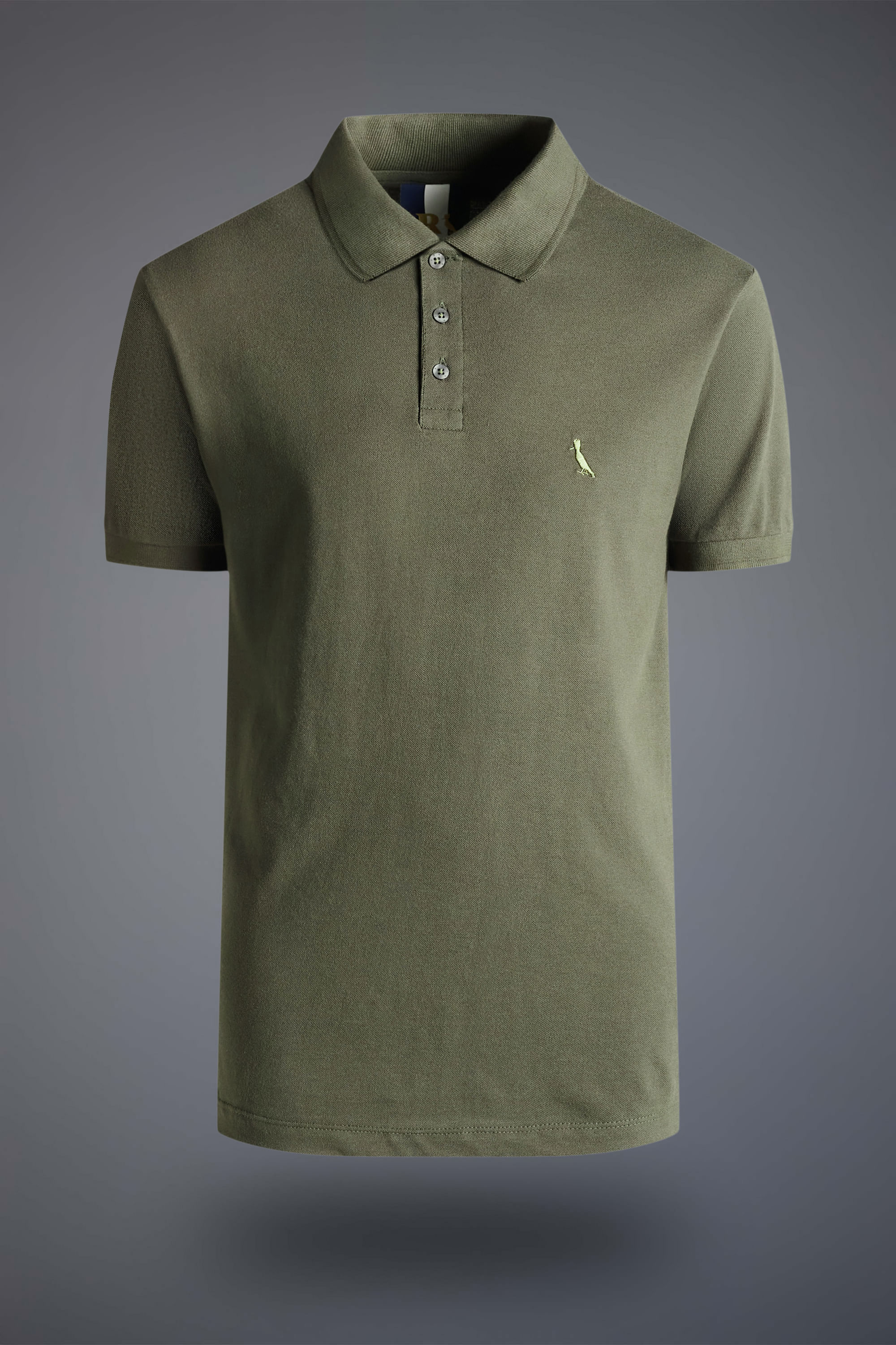 Polo Regular Piquet New Basic - Verde Musgo - P