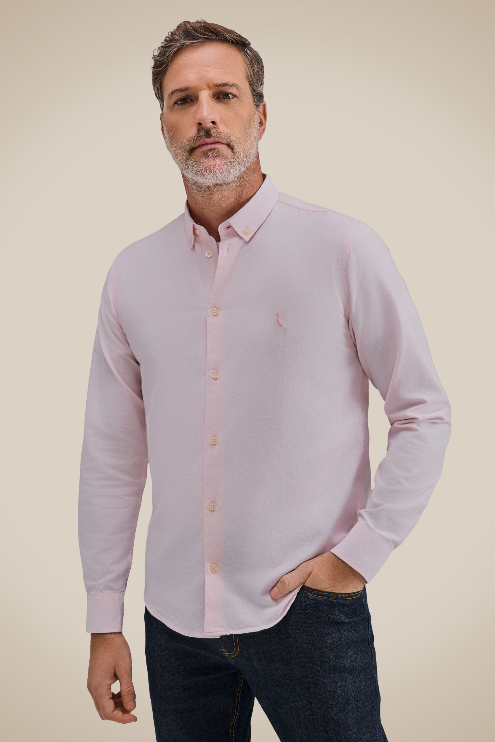 Camisa Oxford Color Ml