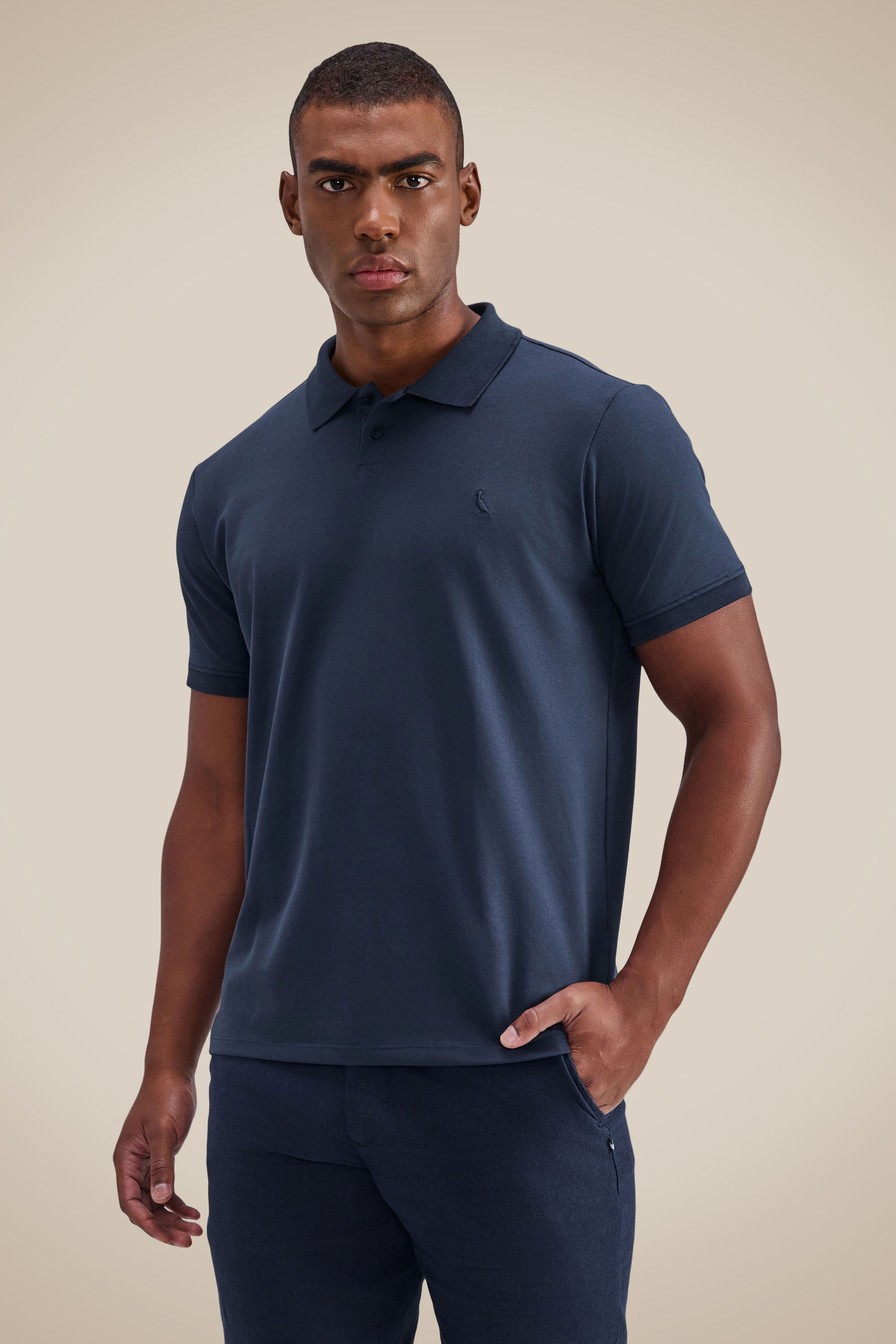 Polo Pima Piquet Elastano