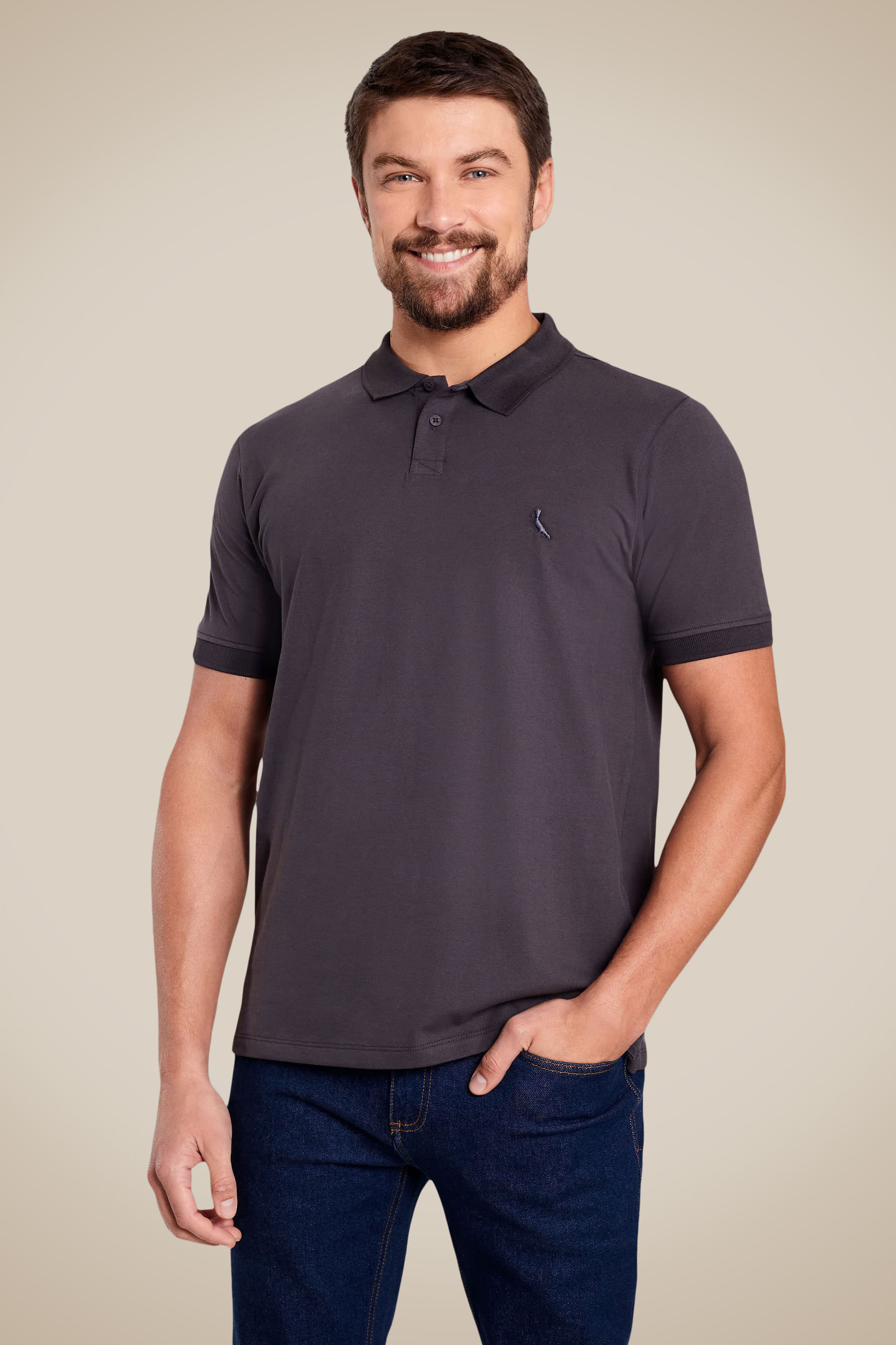 Polo Pima Piquet Elastano