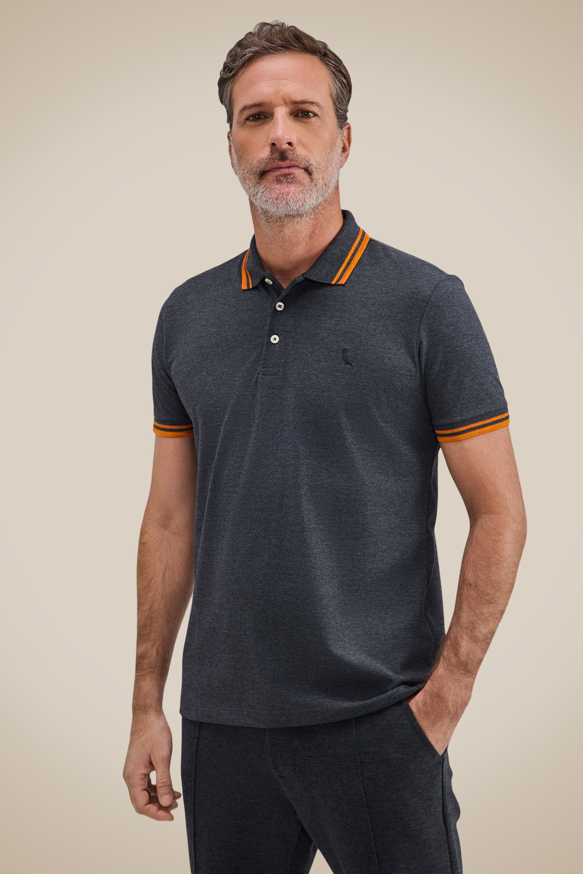 Polo Friso Rajado
