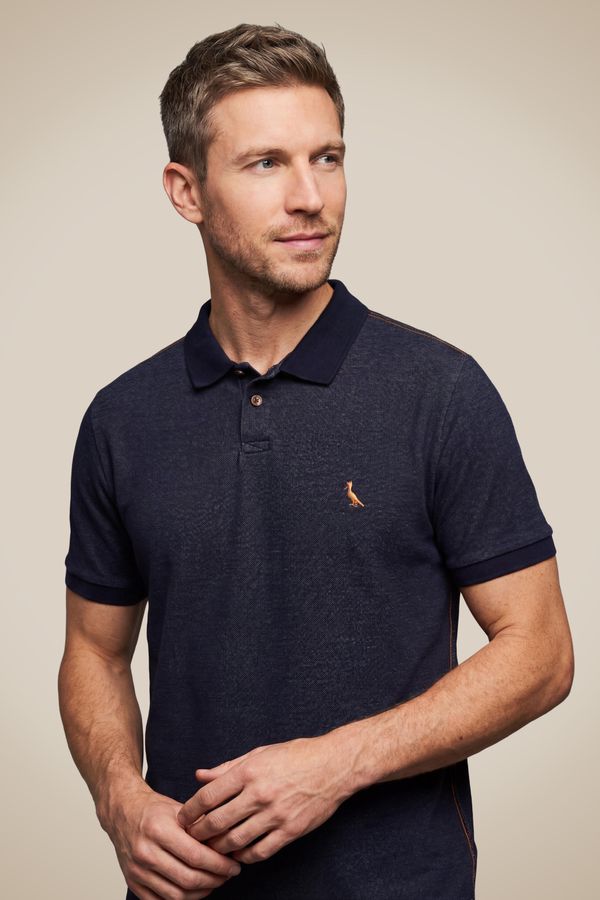 Polo Piquet Blue Marinho - G