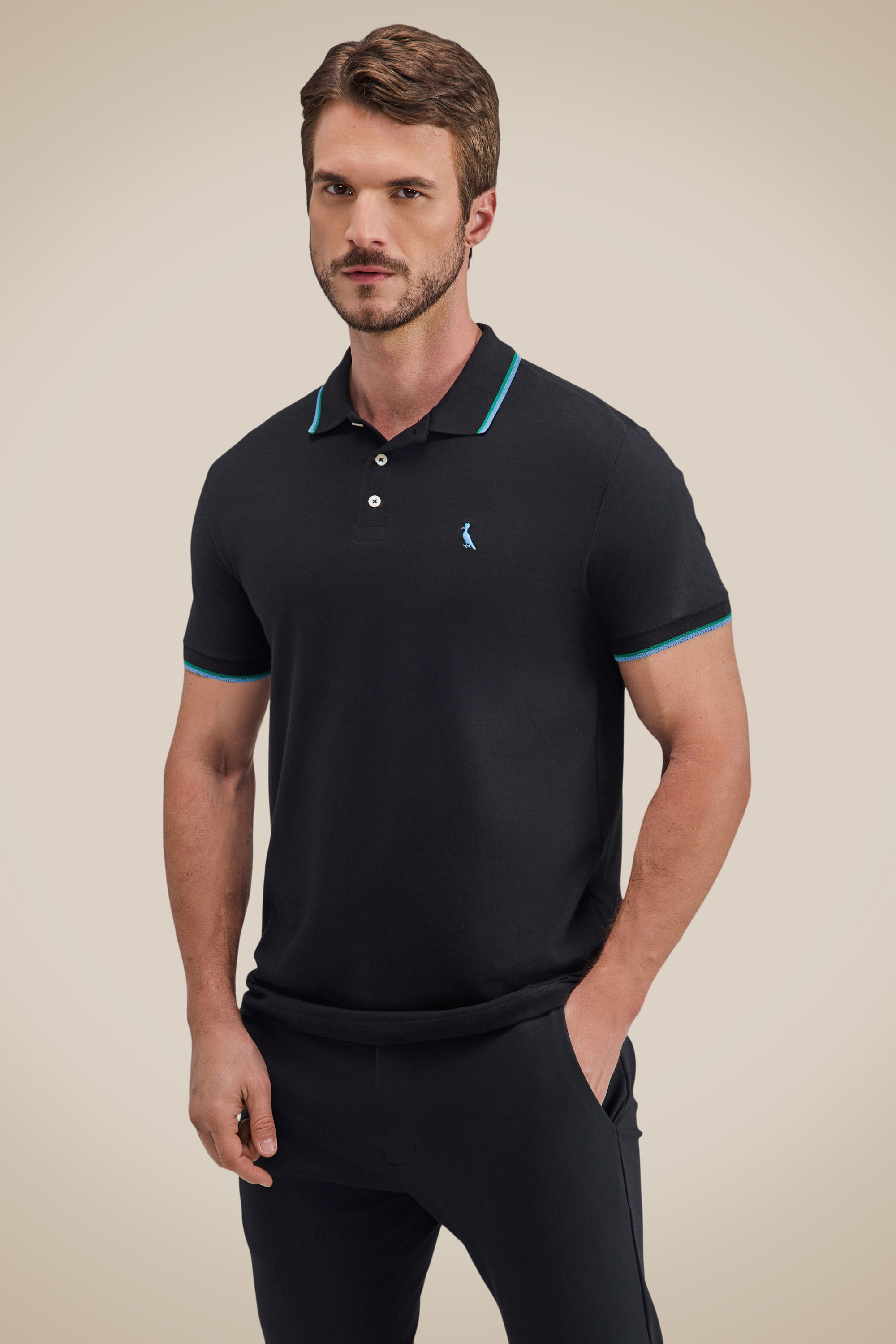 Polo Friso Duplo