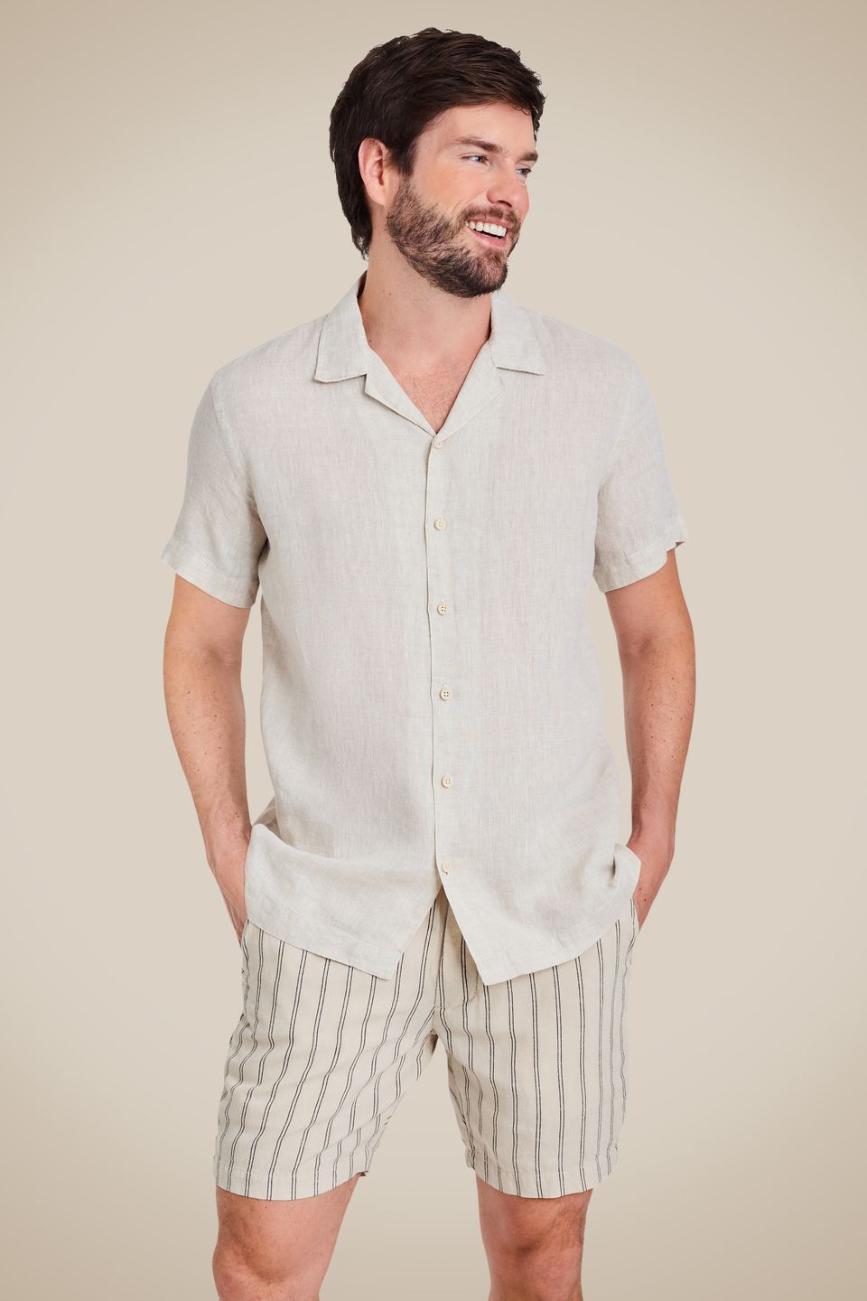Camisa Mc Cambraia Puro Linho