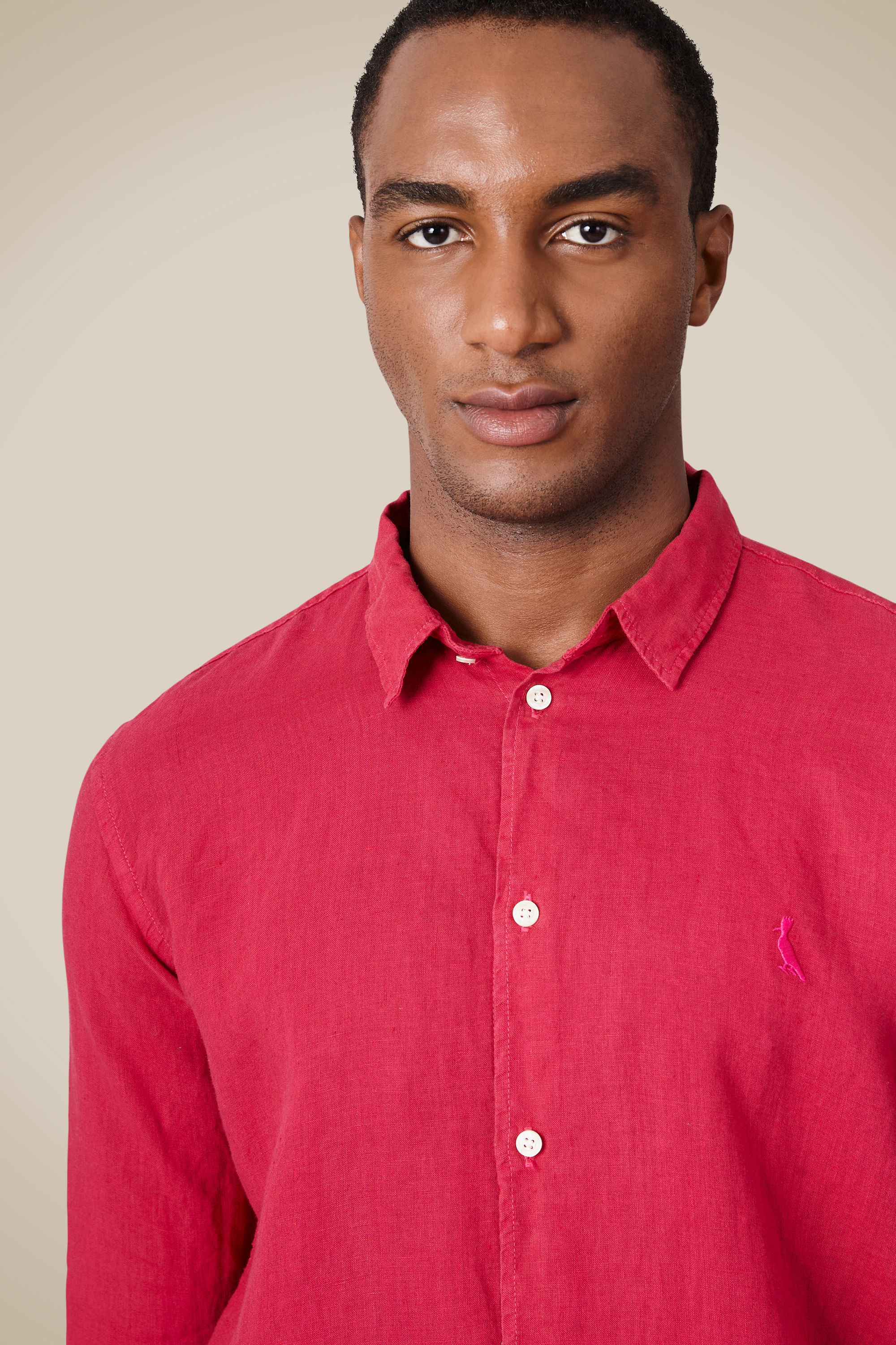 Camisa Ml Linho Tinturado