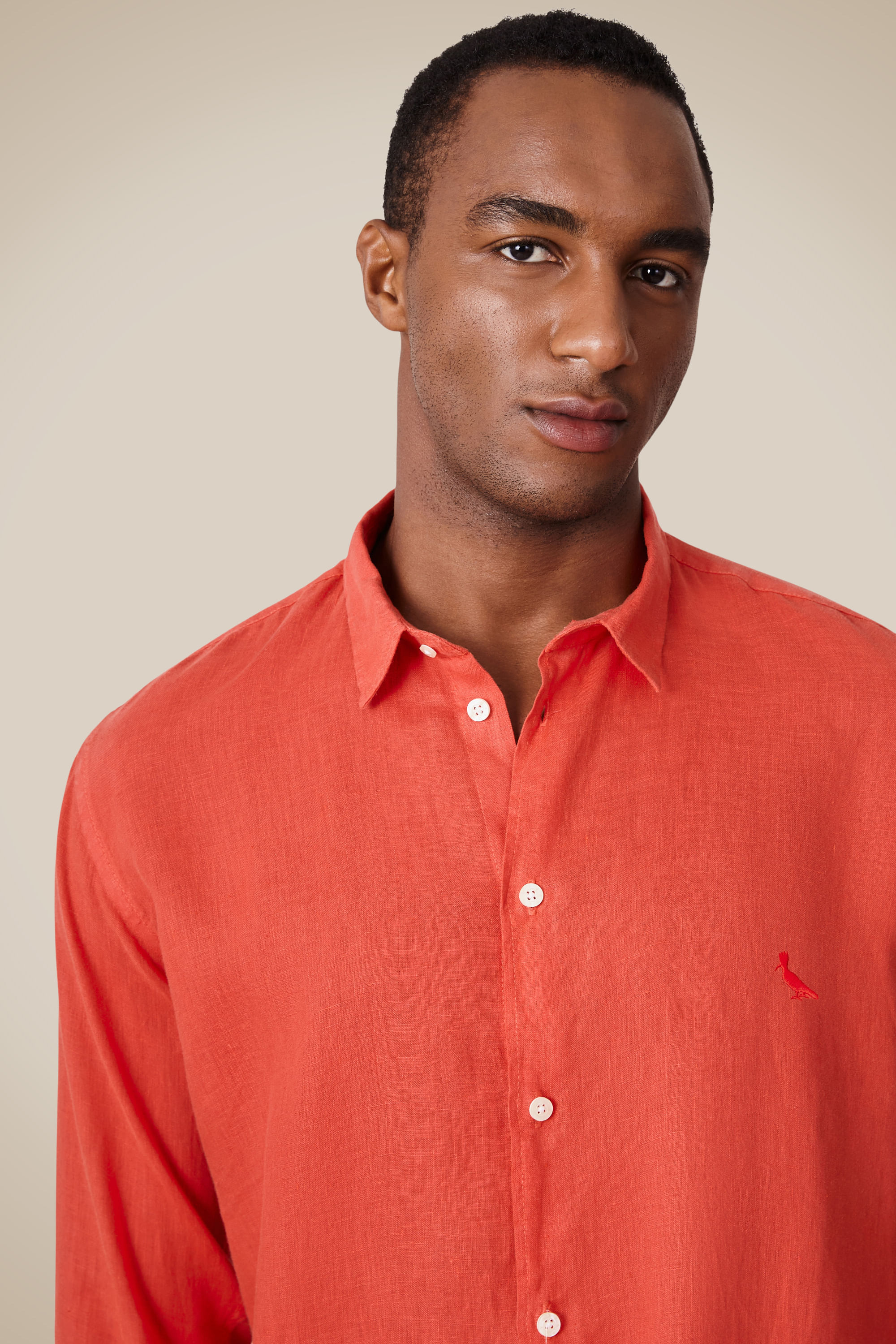 Camisa Ml Linho Tinturado