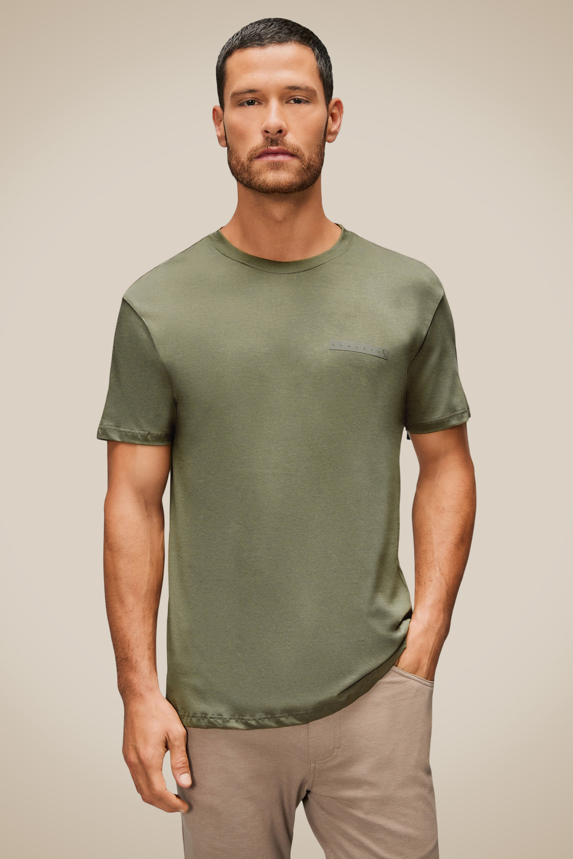 Camiseta Pima Ass Minimal Logo Retangulo